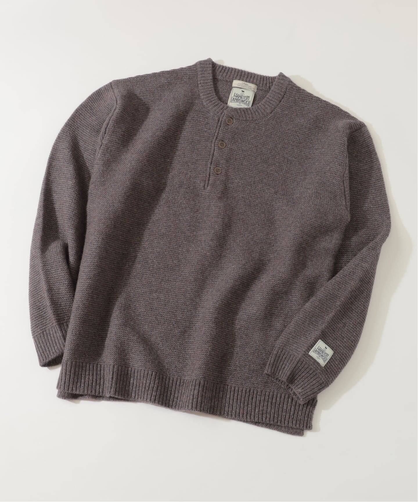 JOURNAL STANDARD relume｜ハミルトン ウール ガーター ヘンリーネック