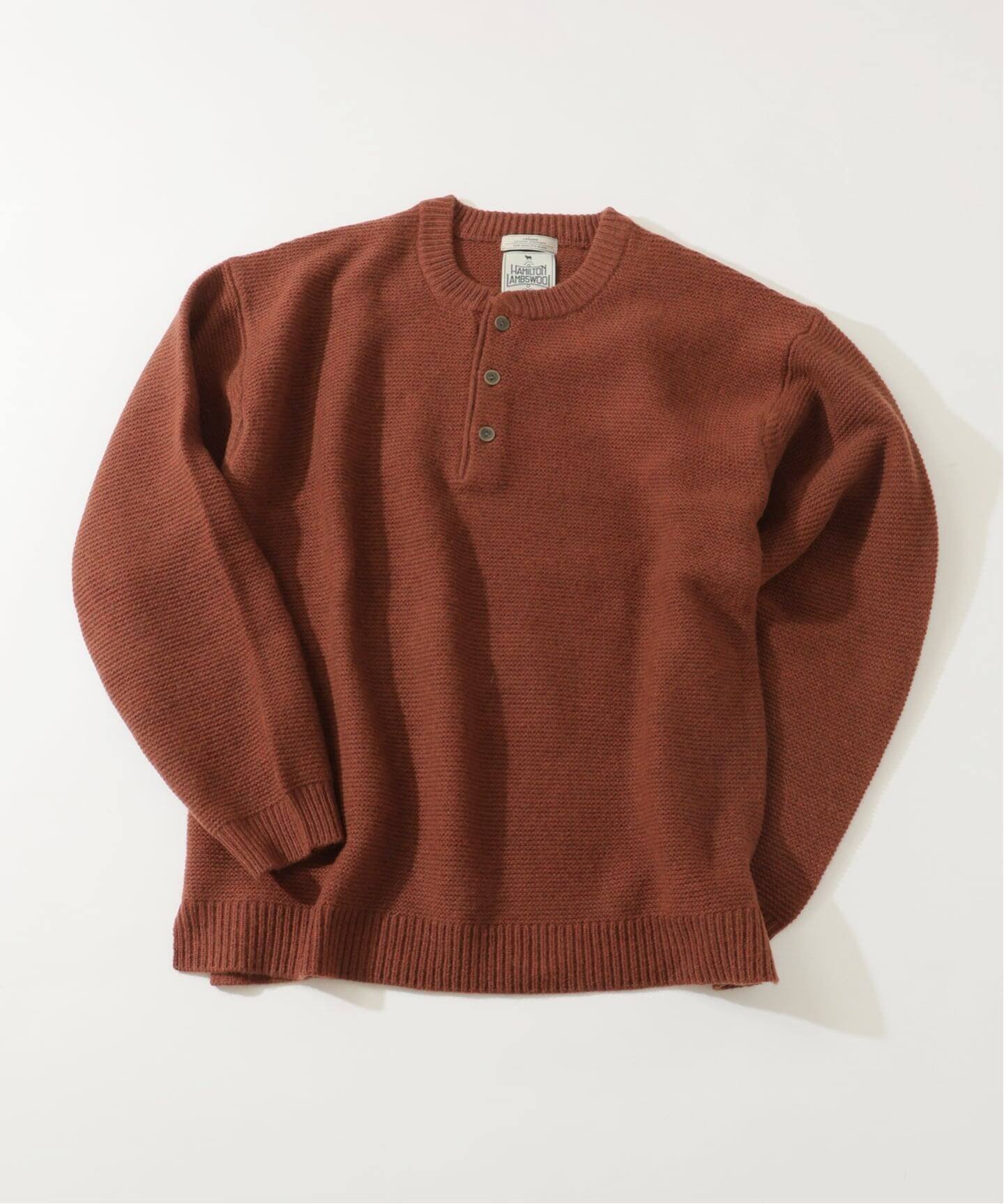 JOURNAL STANDARD relume｜ハミルトン ウール ガーター ヘンリーネック