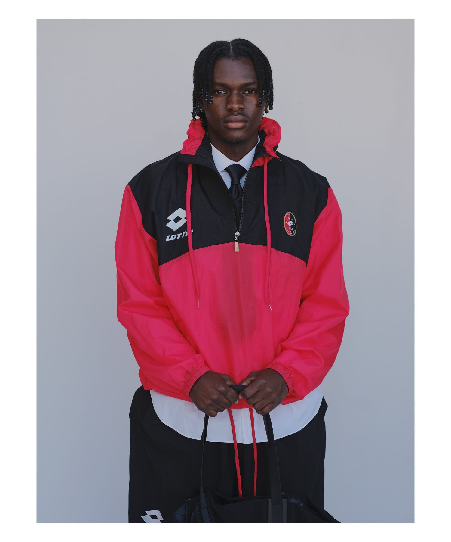 URBAN RESEARCH｜LOTTO COLORBLOCK H/ZIP BLOUSON | Rakuten Fashion