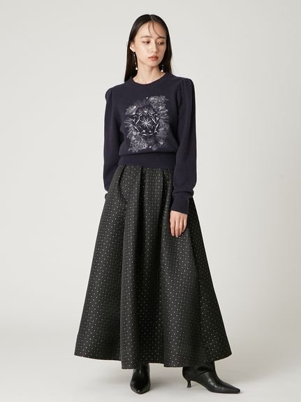 FRAY I.D｜エトワールエンブロイダリーニット | Rakuten Fashion(楽天