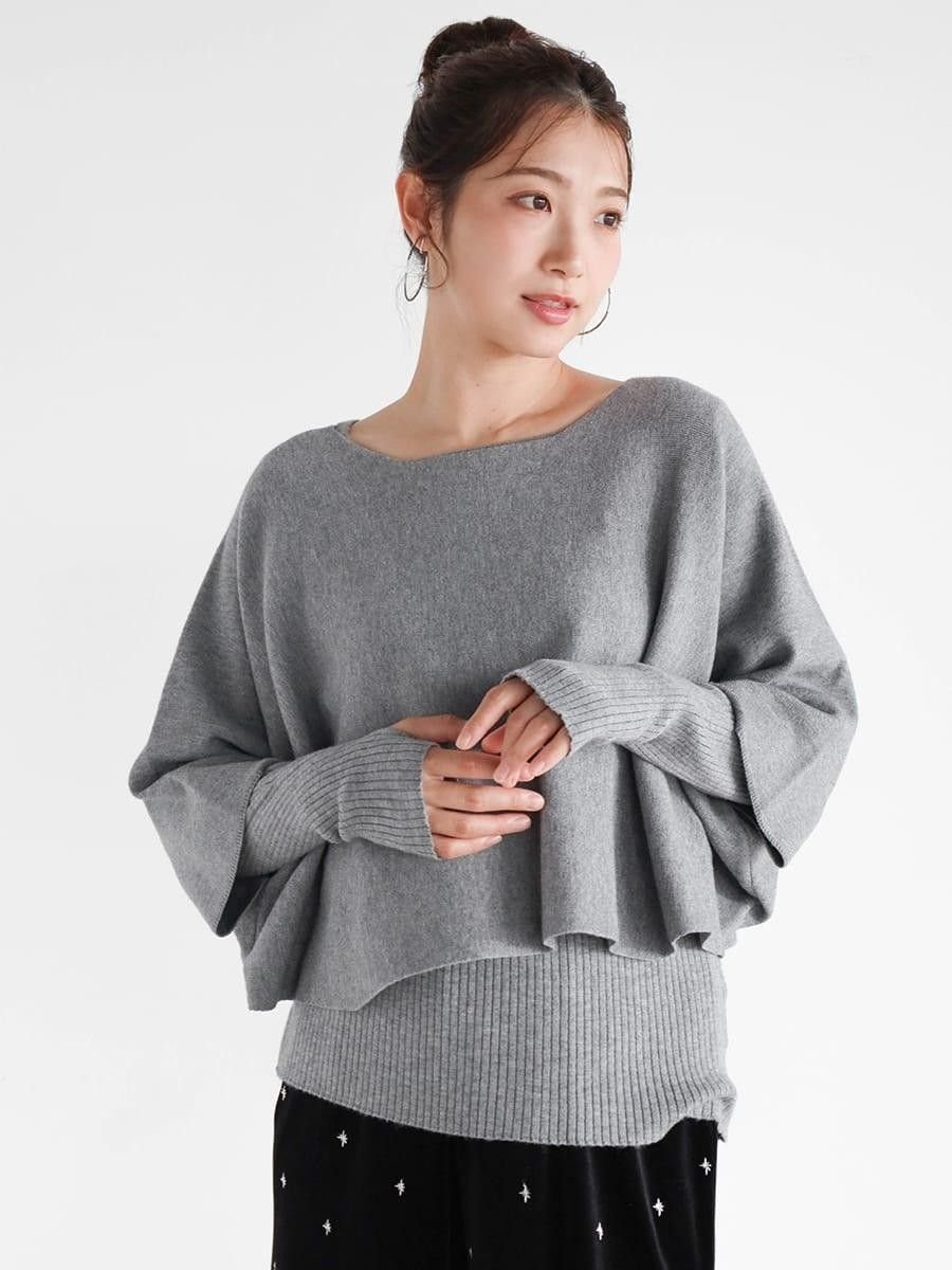 Vin｜ケープニットアンサンブル | Rakuten Fashion(楽天ファッション