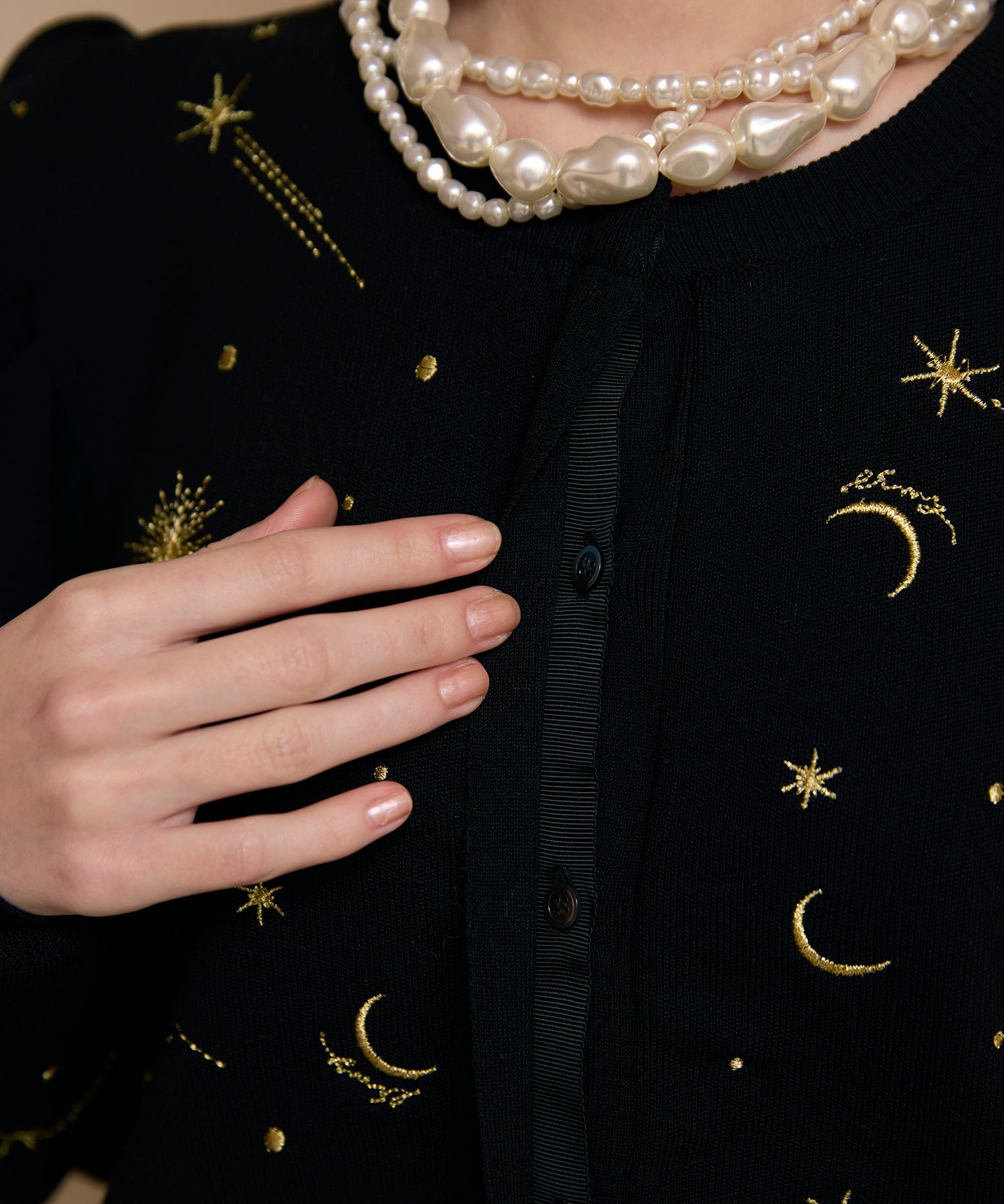 EIMY ISTOIRE｜スターエンブロイダリーニット | Rakuten Fashion(楽天