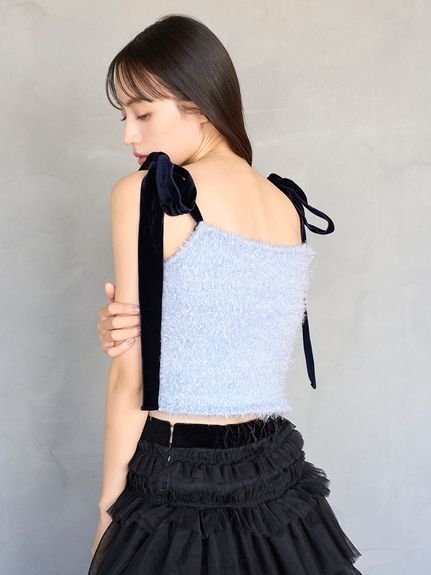 SNIDEL｜ラメニットアンサンブルプルオーバー【カンヘウォン着用