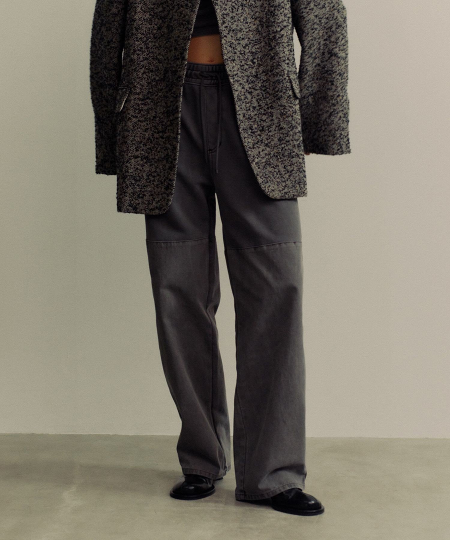 ADAM ET ROPE'｜【AMOMENTO for ADAM ET ROPE'】別注DRAWSTRING DENIM