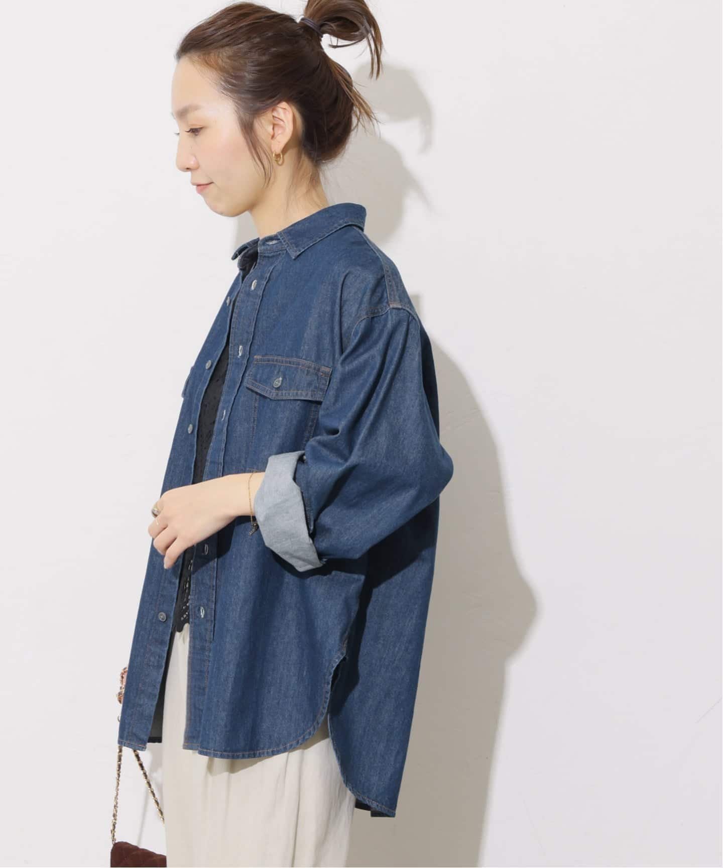 JOURNAL STANDARD relume｜《追加5》9oz デニムワークシャツ | Rakuten