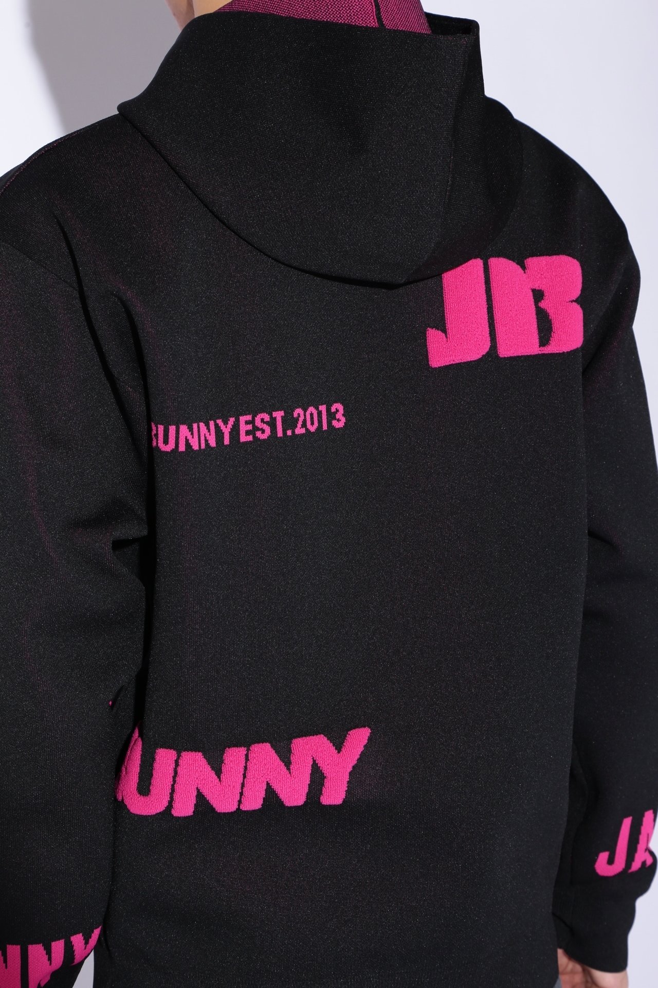 Jack Bunny!!｜ロゴジャガードニットフーディ | Rakuten Fashion(楽天