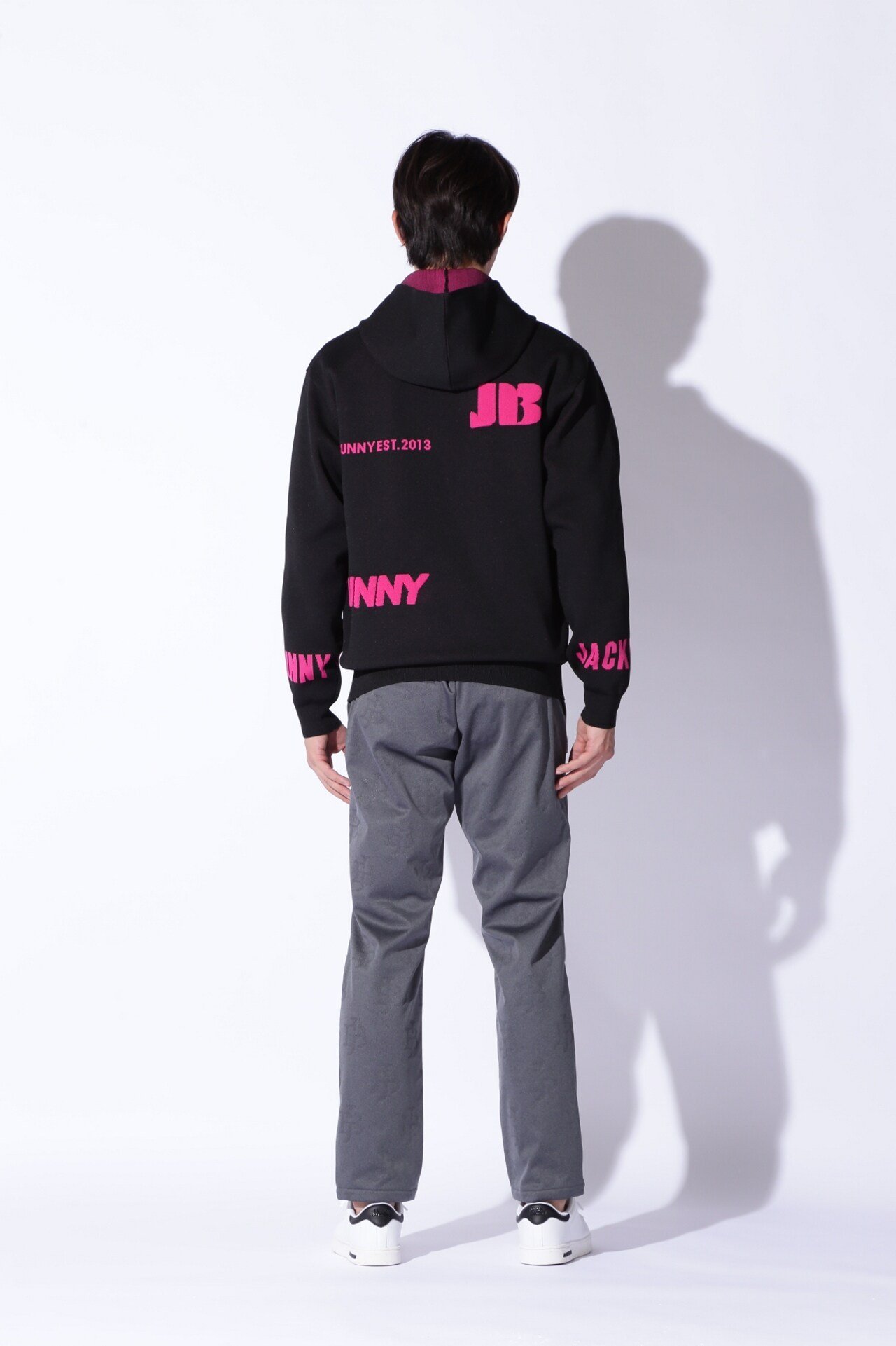 Jack Bunny!!｜ロゴジャガードニットフーディ | Rakuten Fashion(楽天