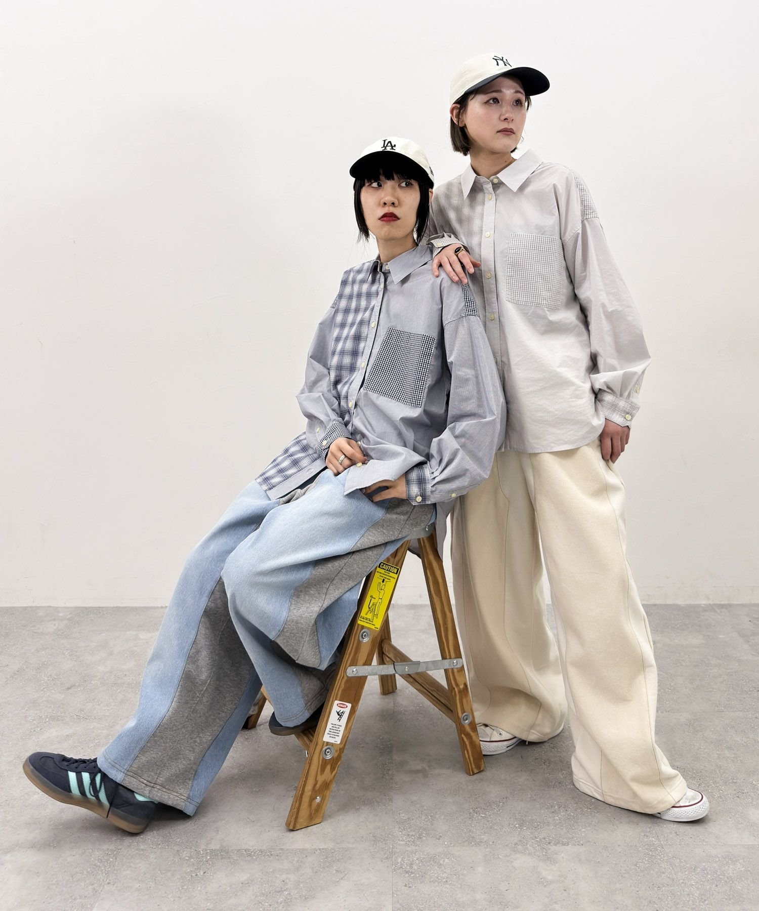 niko and ｜[MODE NORM CORE] デニムパッチワークパンツ | Rakuten