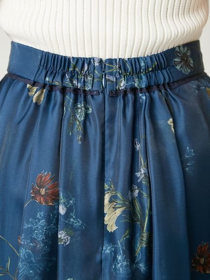 FRAY I.D｜ボタニカルプリントシアータックスカート | Rakuten Fashion