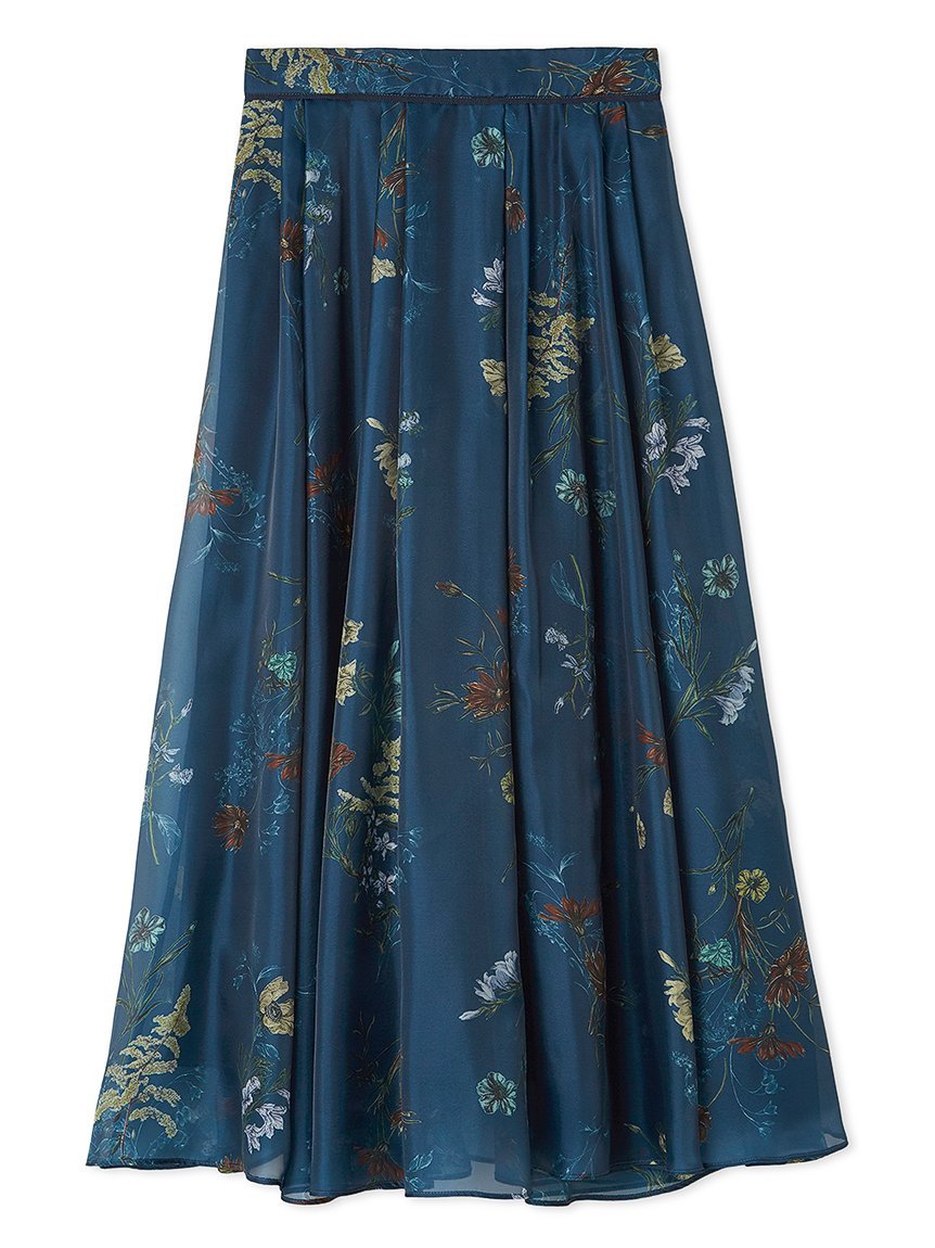 FRAY I.D｜ボタニカルプリントシアータックスカート | Rakuten Fashion