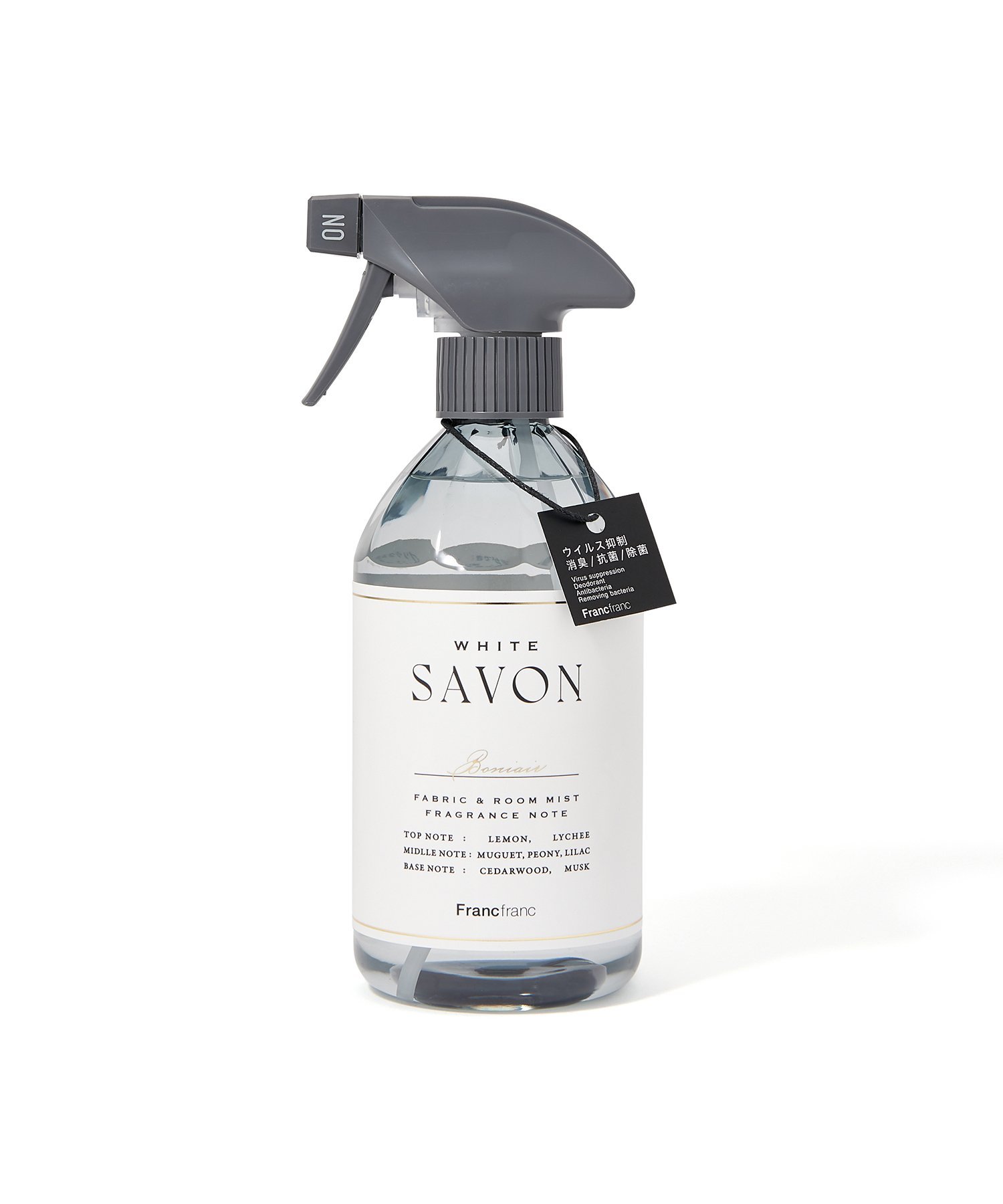 Francfranc｜ボニエール ファブリックミスト ホワイトサボン | Rakuten