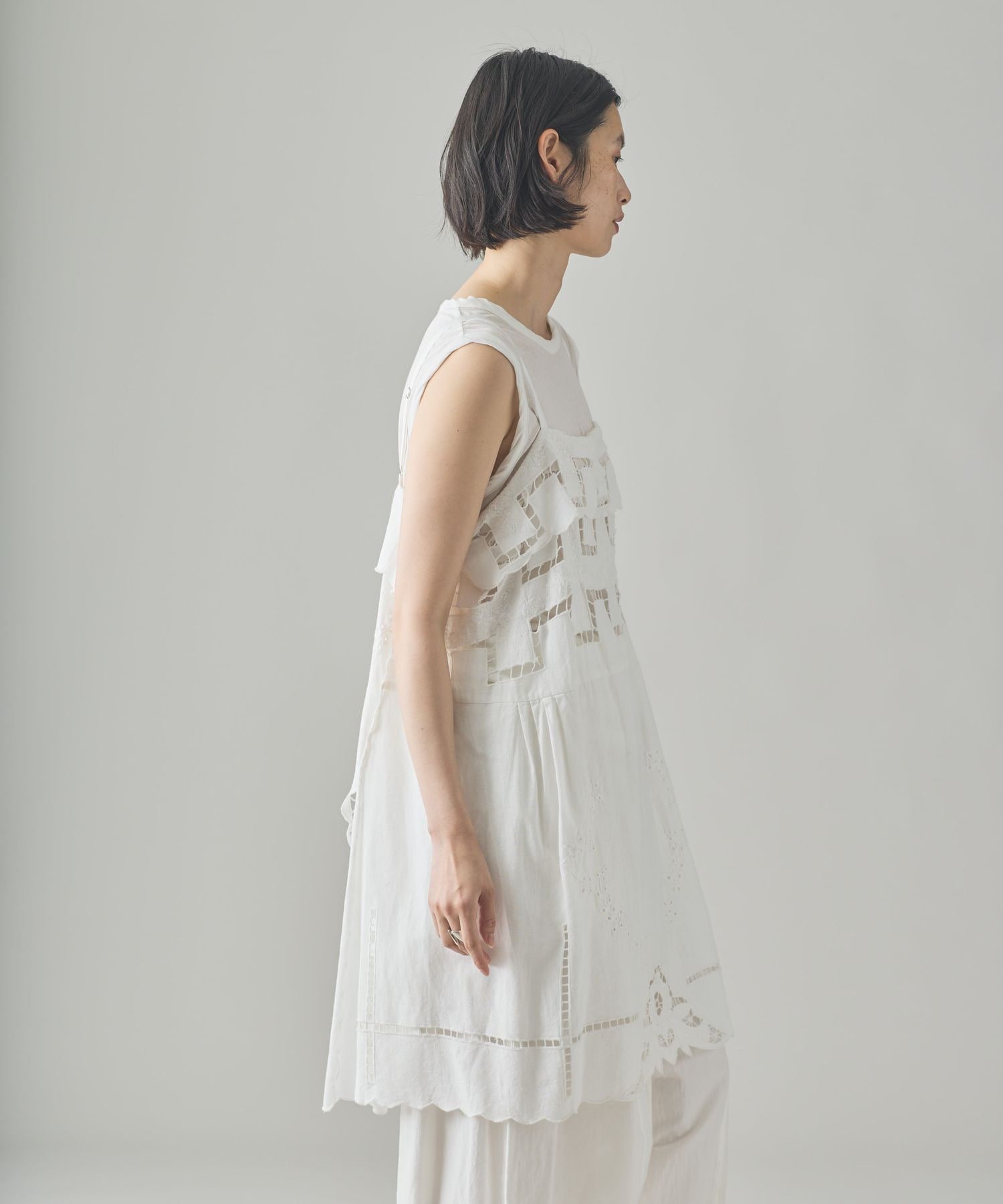 Curensology｜カットワーククロスブラウス | Rakuten Fashion(楽天