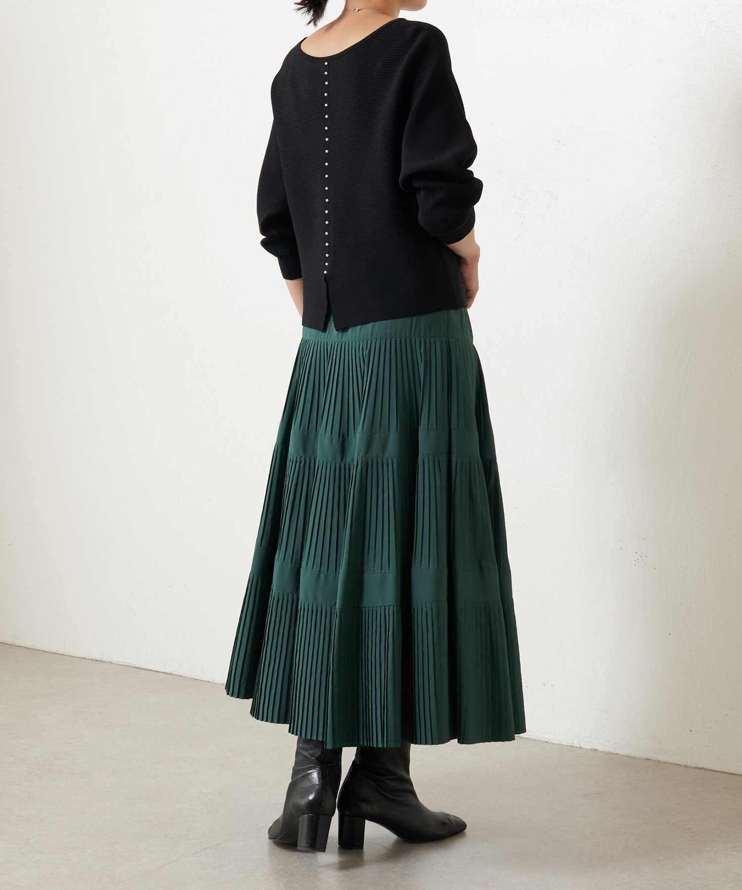 BEARDSLEY｜後ろパールニット | Rakuten Fashion(楽天ファッション／旧