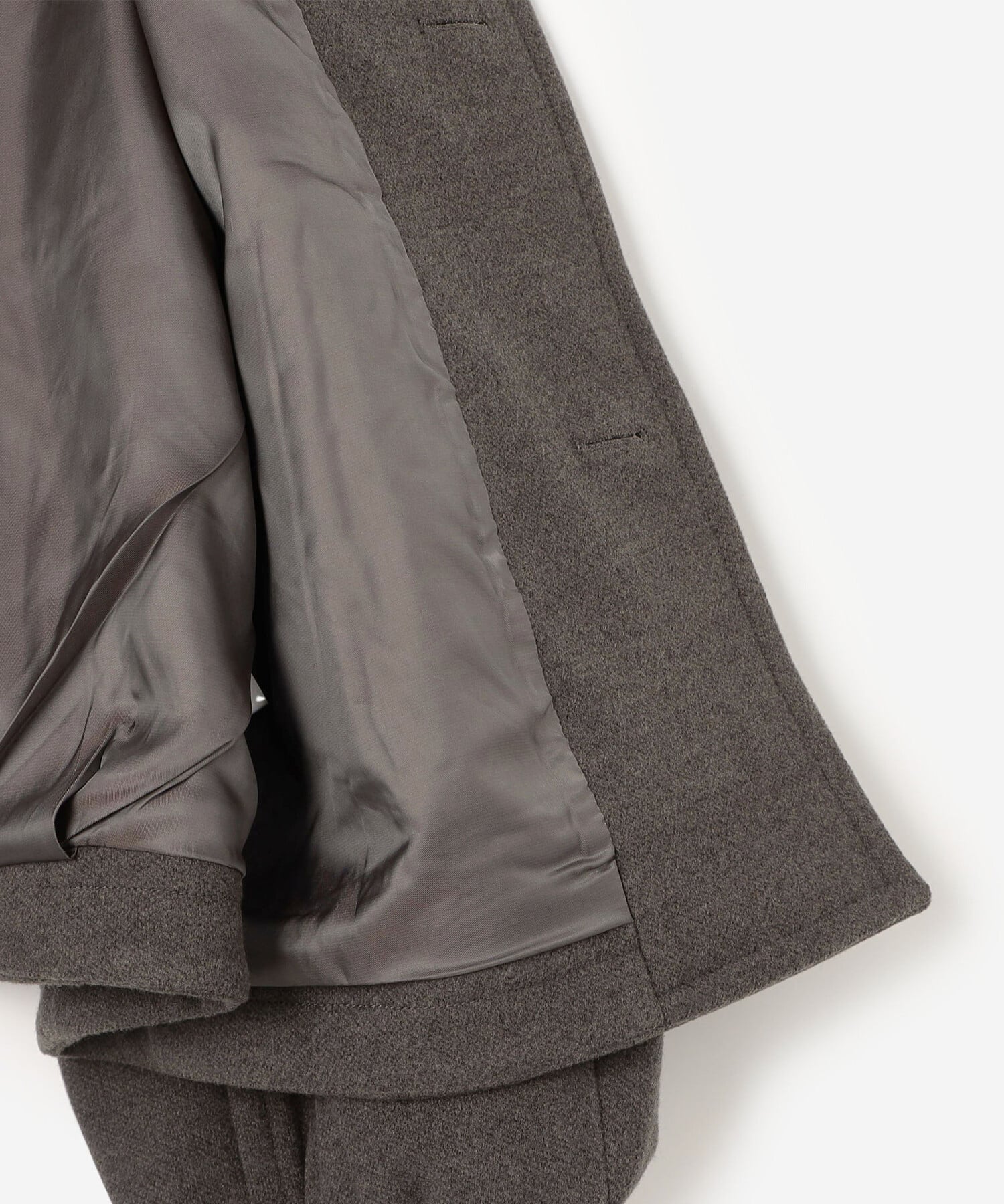 Bshop｜ORCIVAL | ブリティッシュツイード ノーカラーブルゾン WOMEN