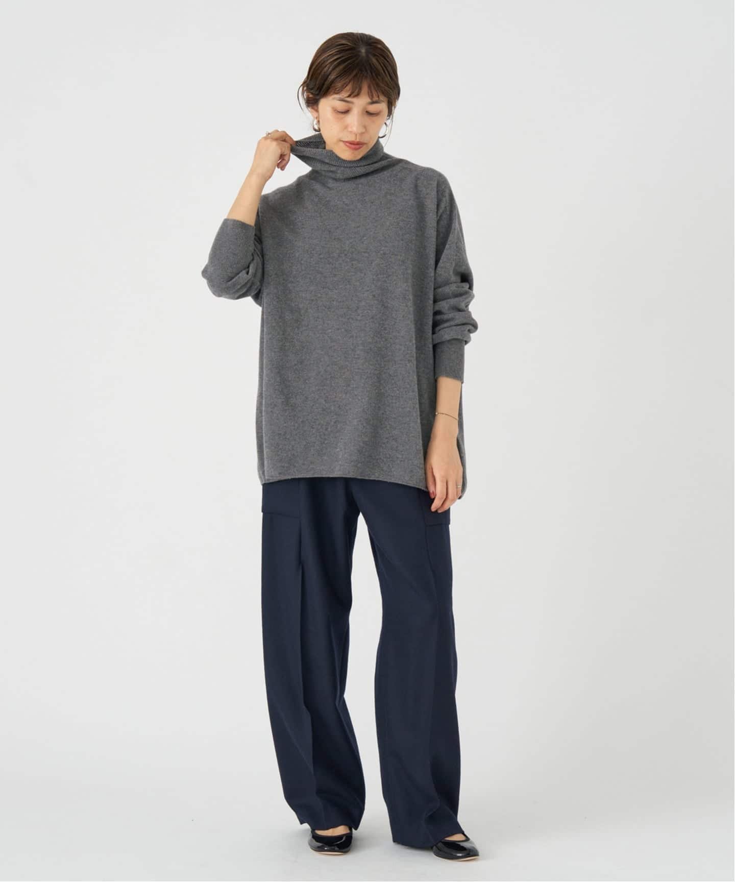 IENA｜Fineニュージーウール ハイネックプルオーバー | Rakuten