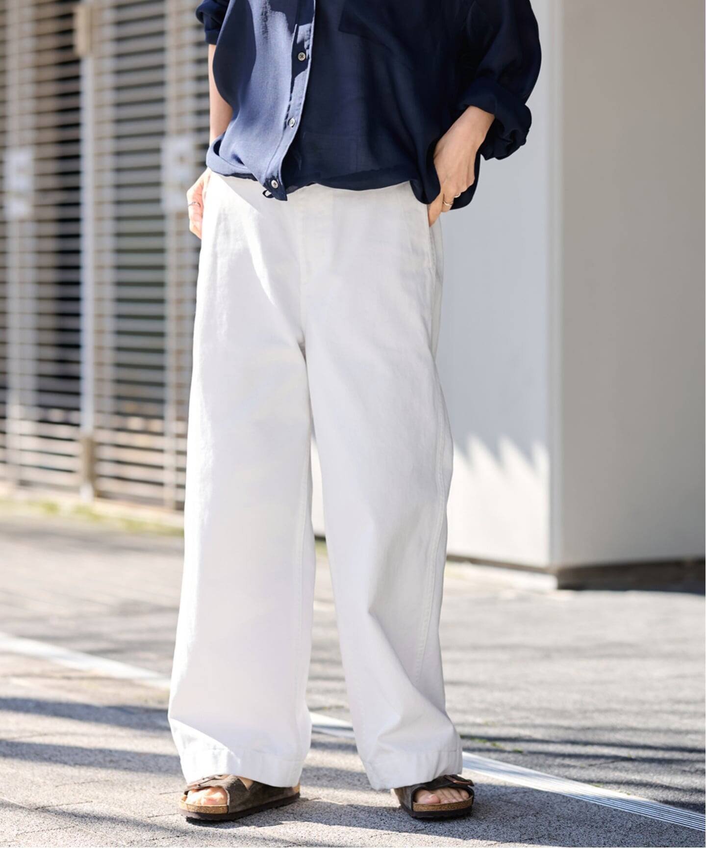 FRAMeWORK｜≪一部カラーWEB限定 / 追加≫OVER SIZED CHINO パンツ 2