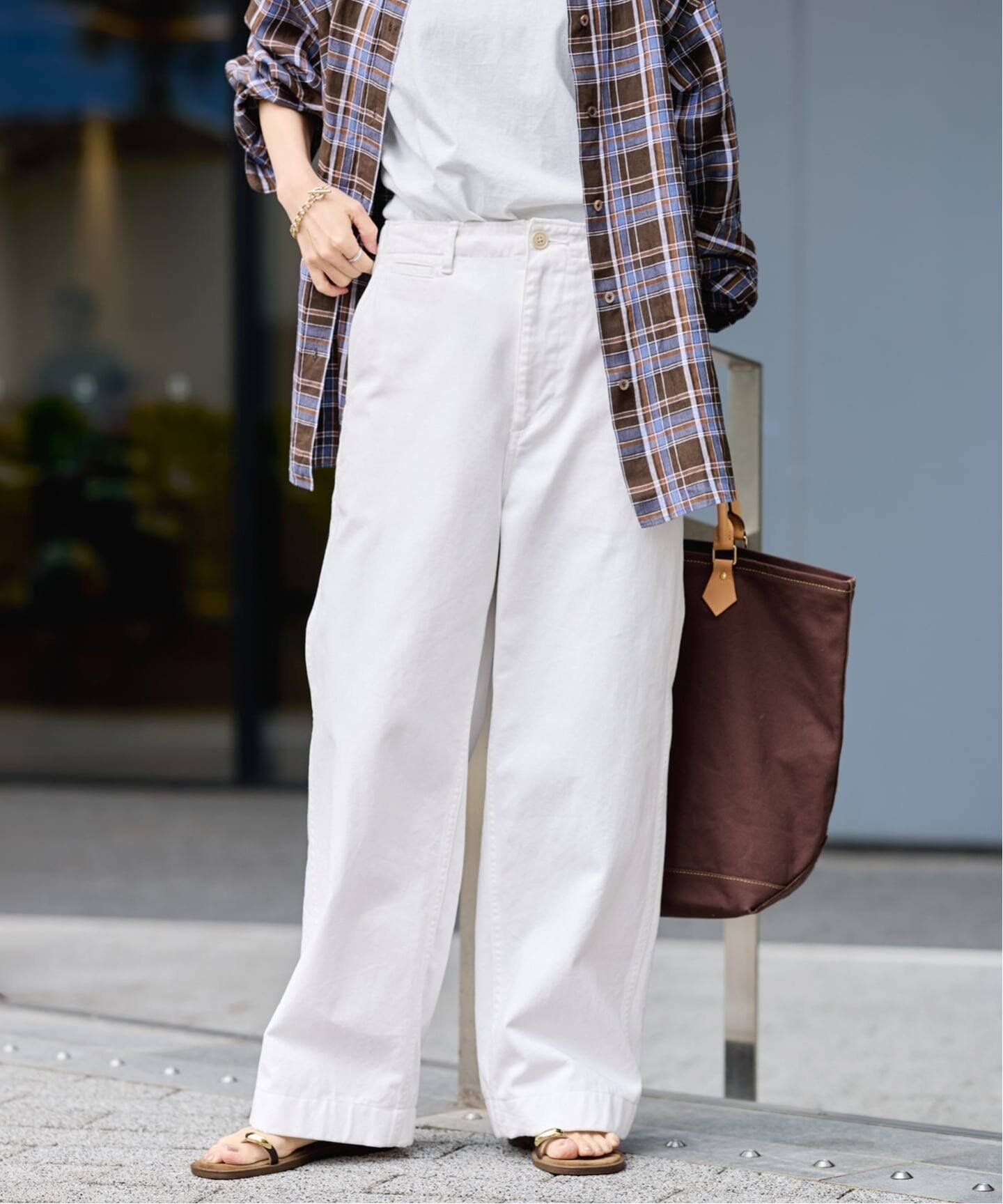 FRAMeWORK｜≪一部カラーWEB限定 / 追加≫OVER SIZED CHINO パンツ 2