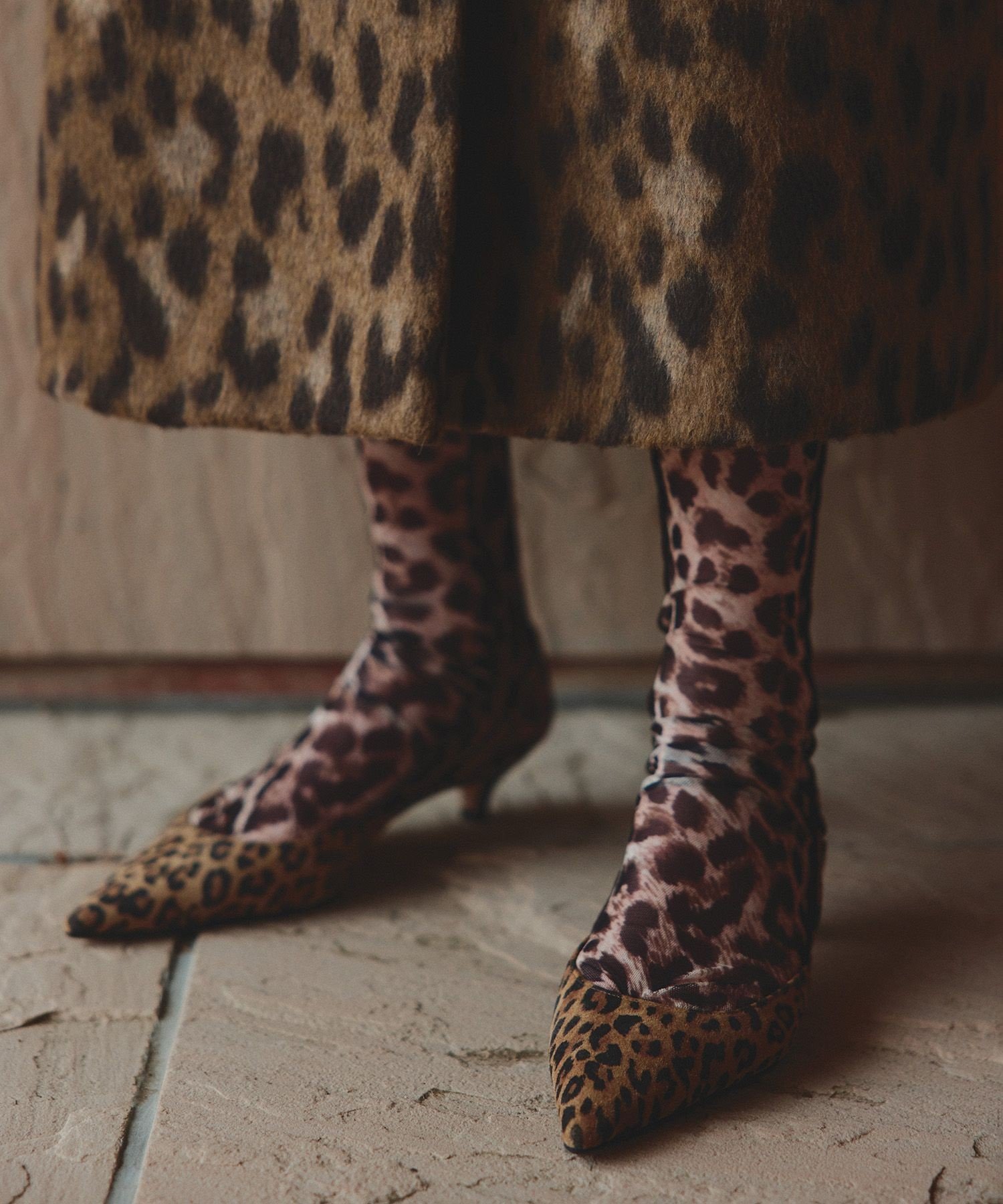 Whim Gazette｜【Hoaw.】レオパードポインテッドパンプス | Rakuten