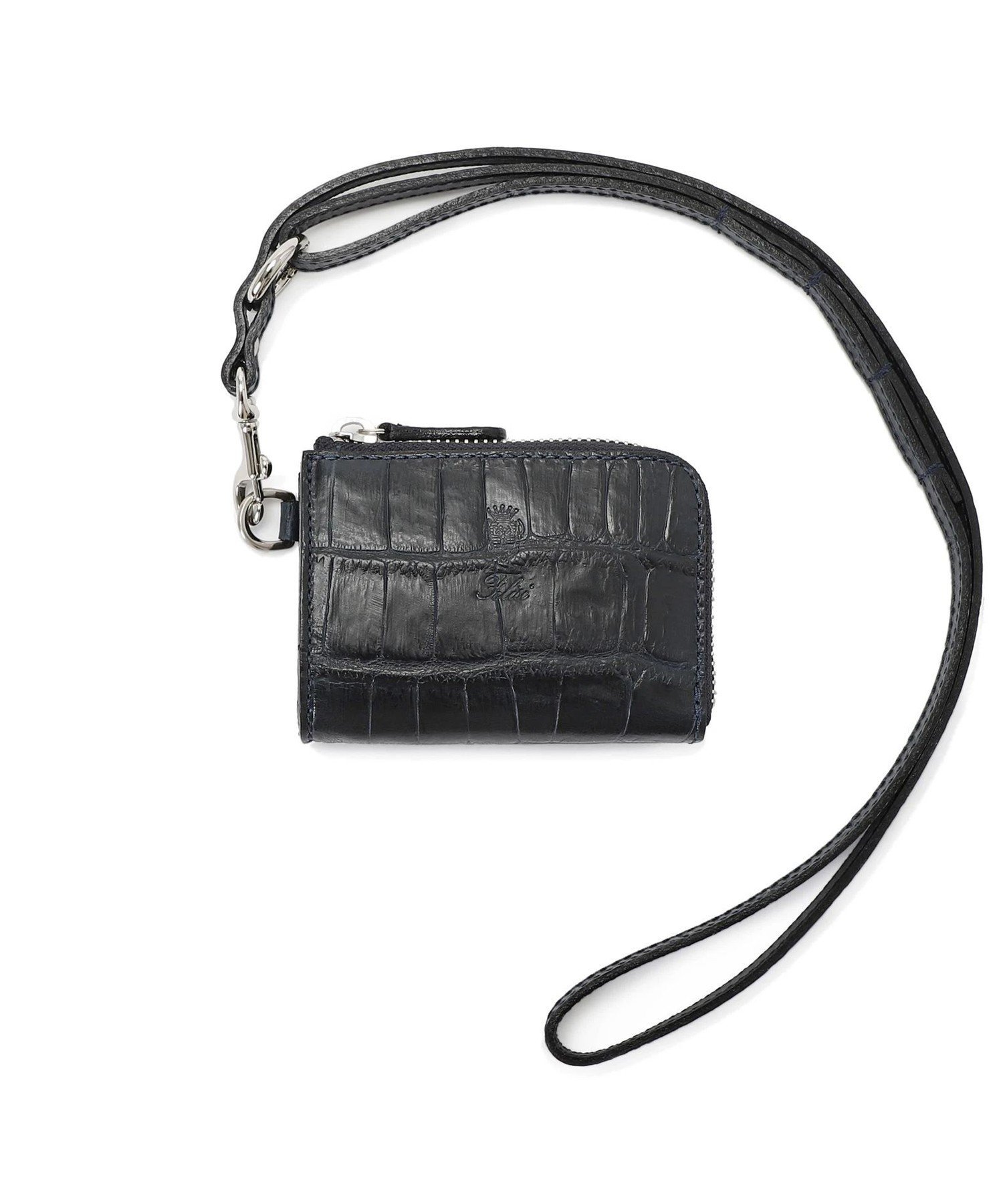 Felisi｜クロコ型押し レザー ネックウォレット 1094/SA | Rakuten