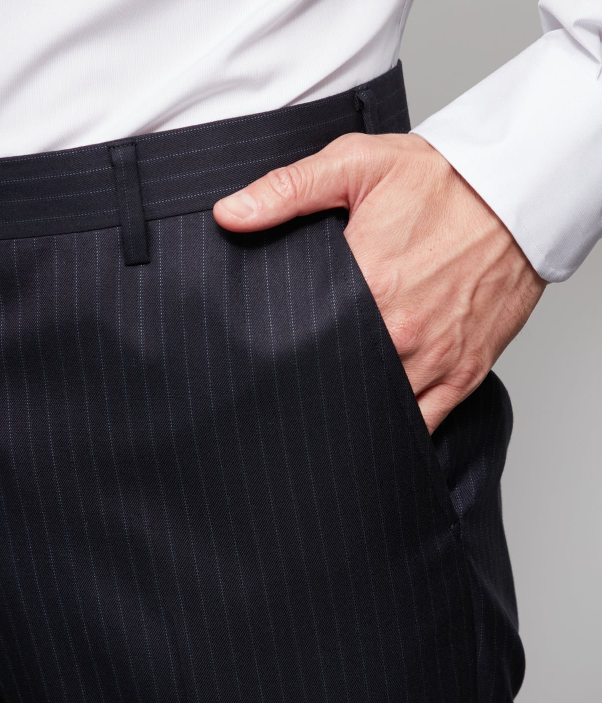 NEWYORKER｜TAILOR CLOTH シルク混 ストライプ スーツ | Rakuten