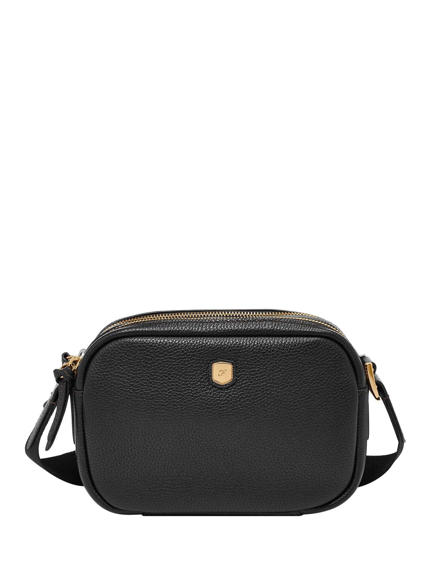 FOSSIL｜フォッシル 斜めがけバッグ レディース レザー ブラック