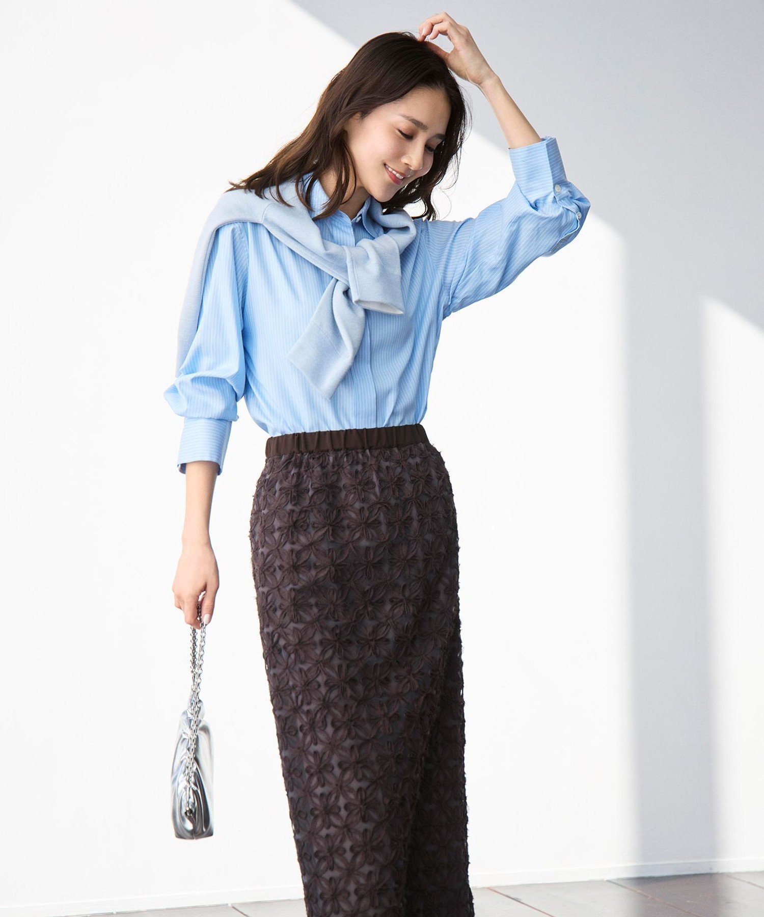 自由区｜【カタログ掲載】スムージーラグランスリーブ ニット