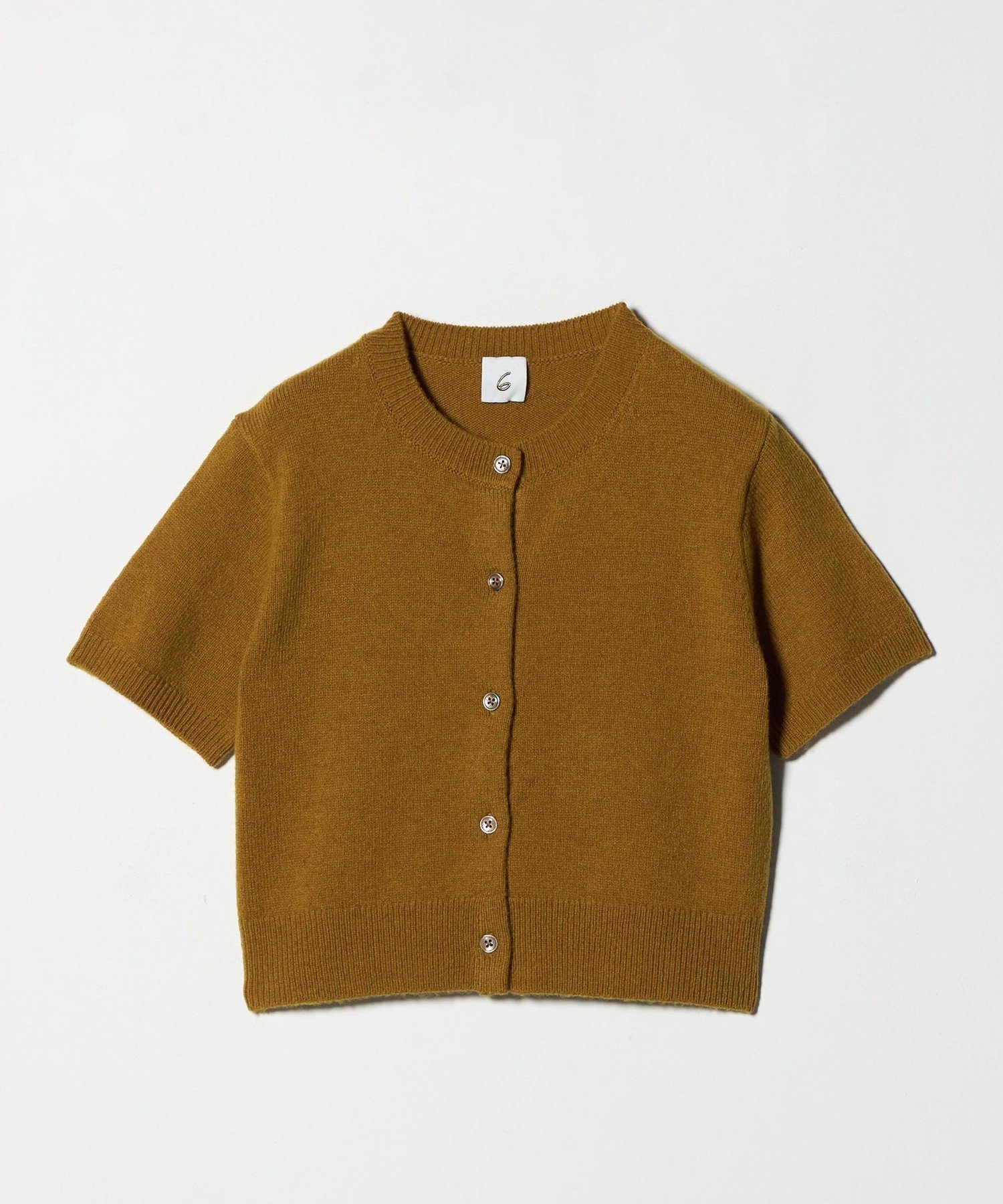 roku 6 ニットカーディガン Beauty & youth 6(ROKU) ＞アルパカウール ニット カーディガン