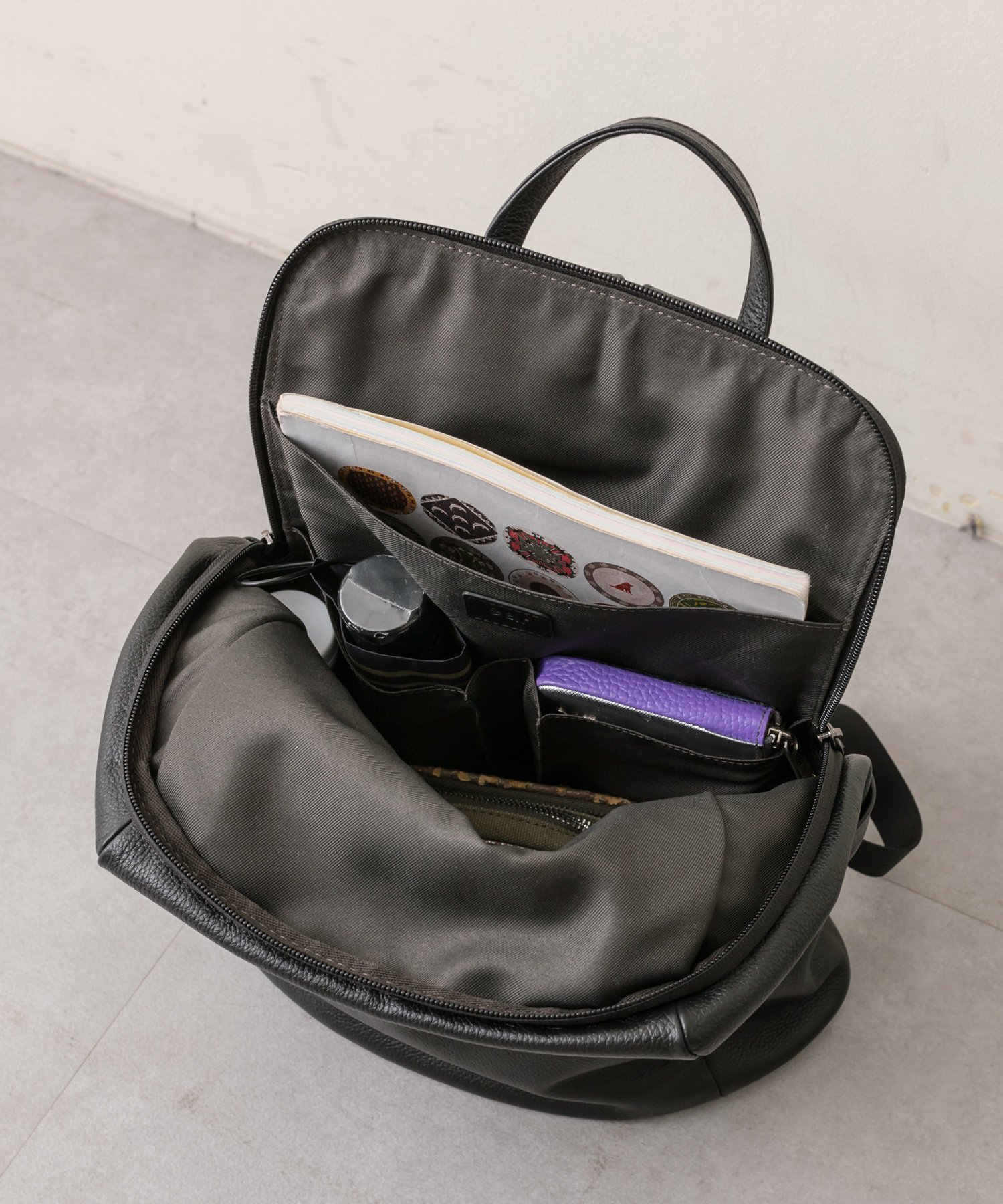 ear PAPILLONNER｜《本革/軽量/A4サイズ対応》NEWスタンドリュック