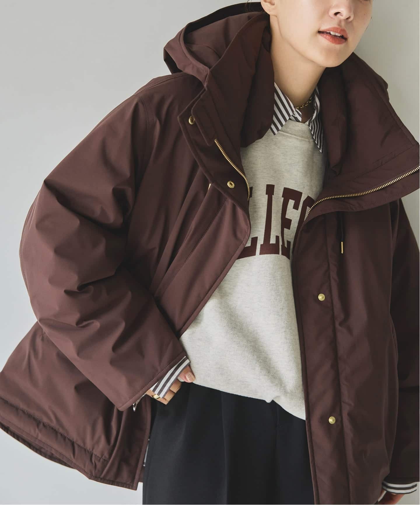 Spick & Span｜《追加2》2WAY撥水ダウンハーフコート | Rakuten