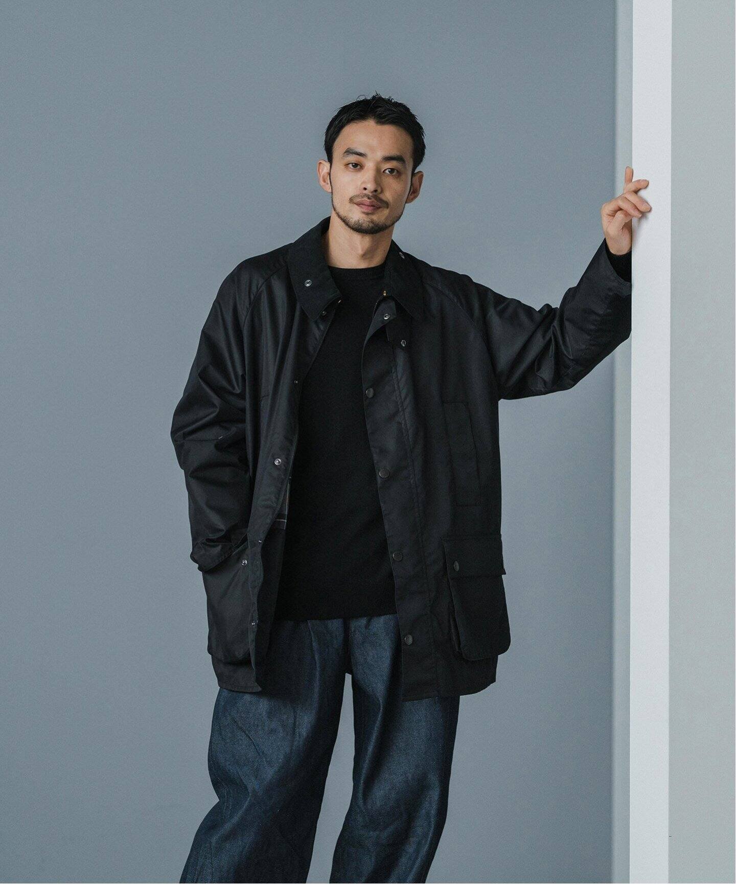 EDIFICE｜Barbour for MARKAWARE & EDIFICE 別注 タマムシ BEDALE
