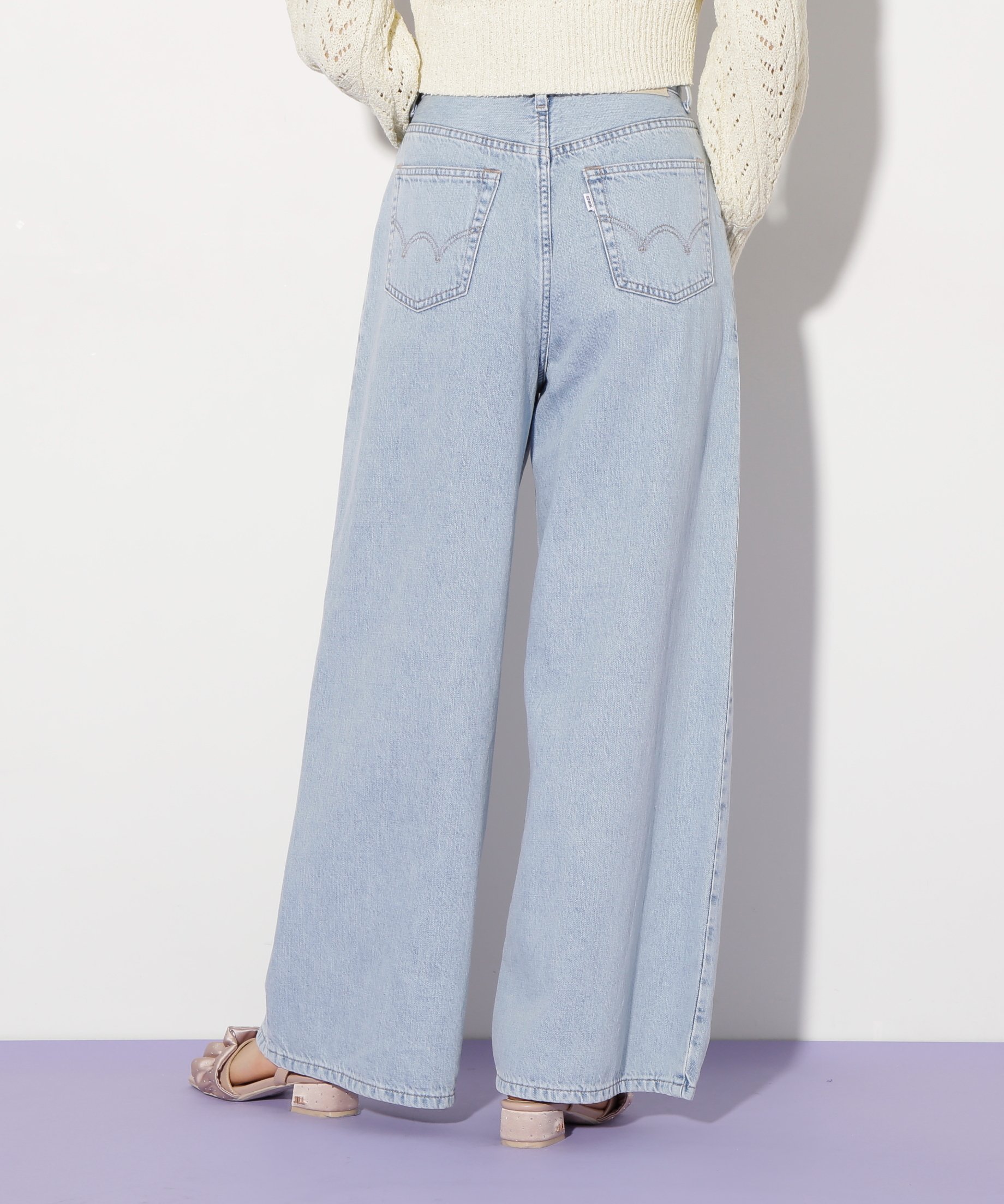 JILL by JILL STUART｜EDWINコラボ タックワイドパンツ | Rakuten