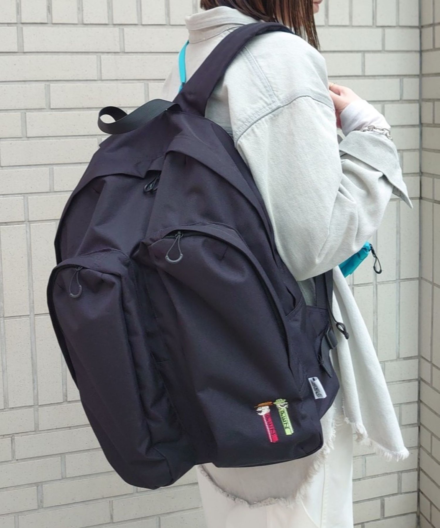 ear PAPILLONNER｜【PEZ(ペッツ)×ear】ミニポシェット付き撥水刺しゅう