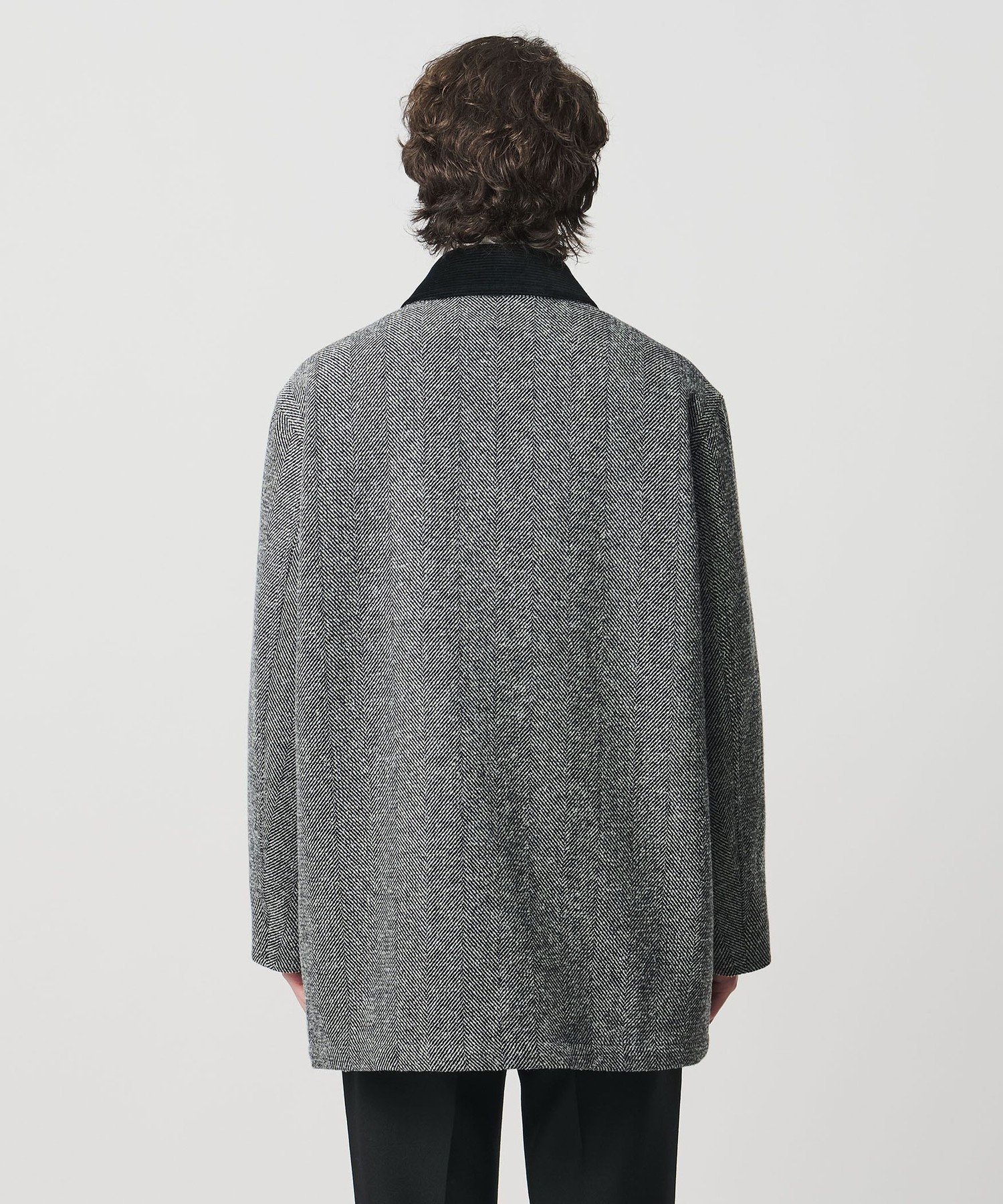 UNITED ARROWS｜ヘリンボーン ミドルレングス フィールドジャケット