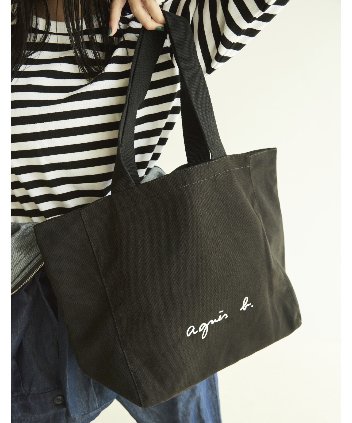 agnes b.｜WEB限定 ロゴトートバッグ GO03-01 | Rakuten Fashion(楽天