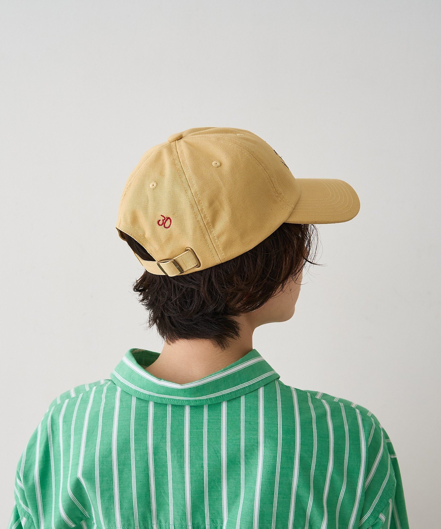 Rouge vif la cle｜【LY/エルワイ】レター刺繍キャップ Letter cap