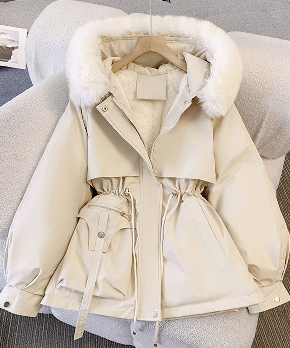 miniministore｜ファーフード付きモッズコートレディース冬 | Rakuten