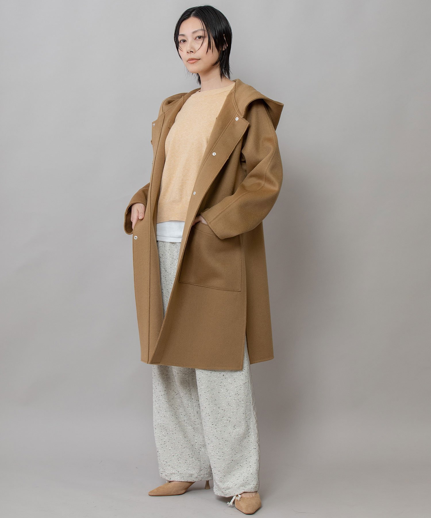 Munich｜ウールダブルビーバーダッフルコート | Rakuten Fashion(楽天