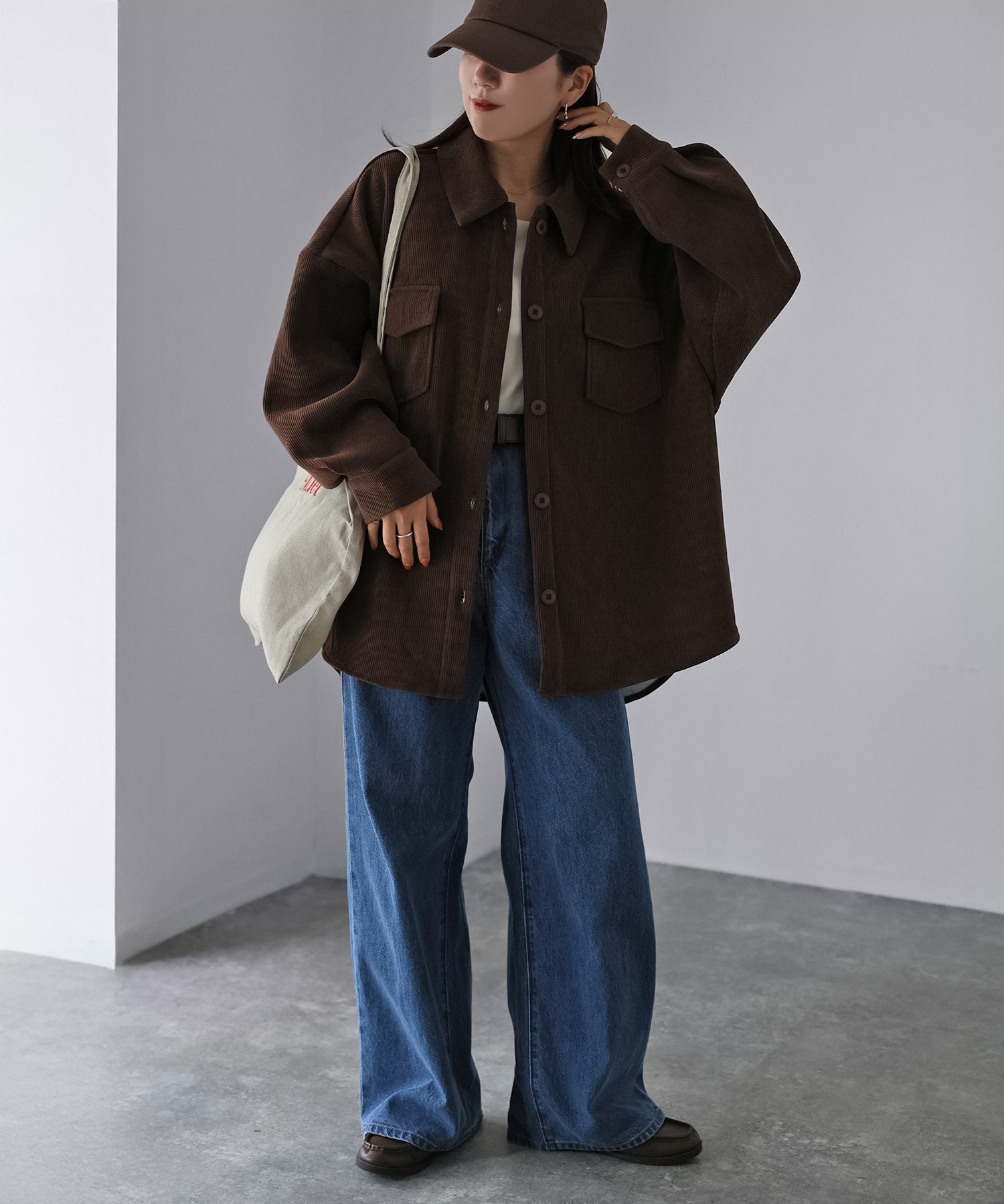 Riberry｜コーデュロイボンディングシャツジャケット | Rakuten