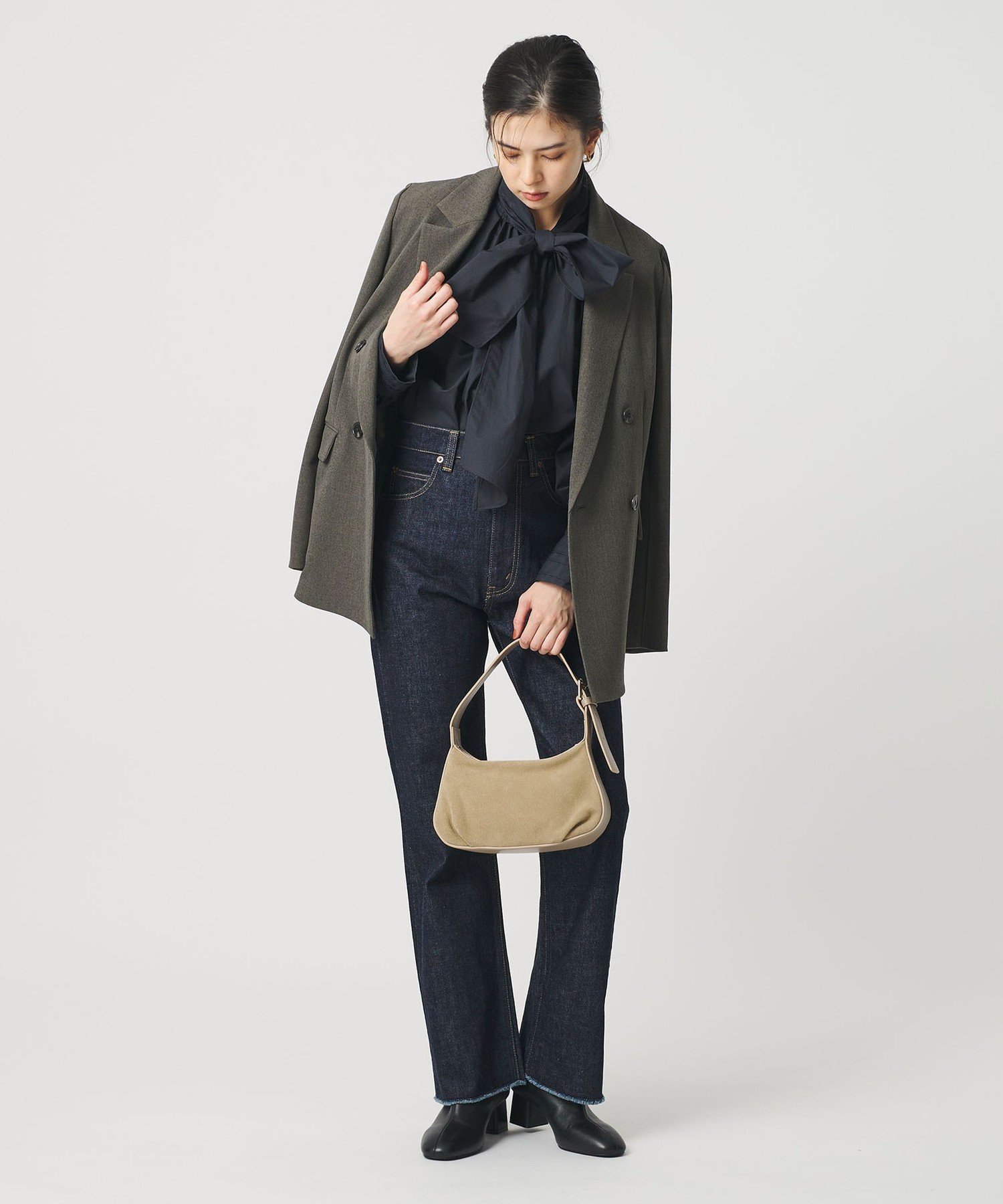 BEAUTY&YOUTH UNITED ARROWS｜コットン ソリッド&ストライプ ボウタイ