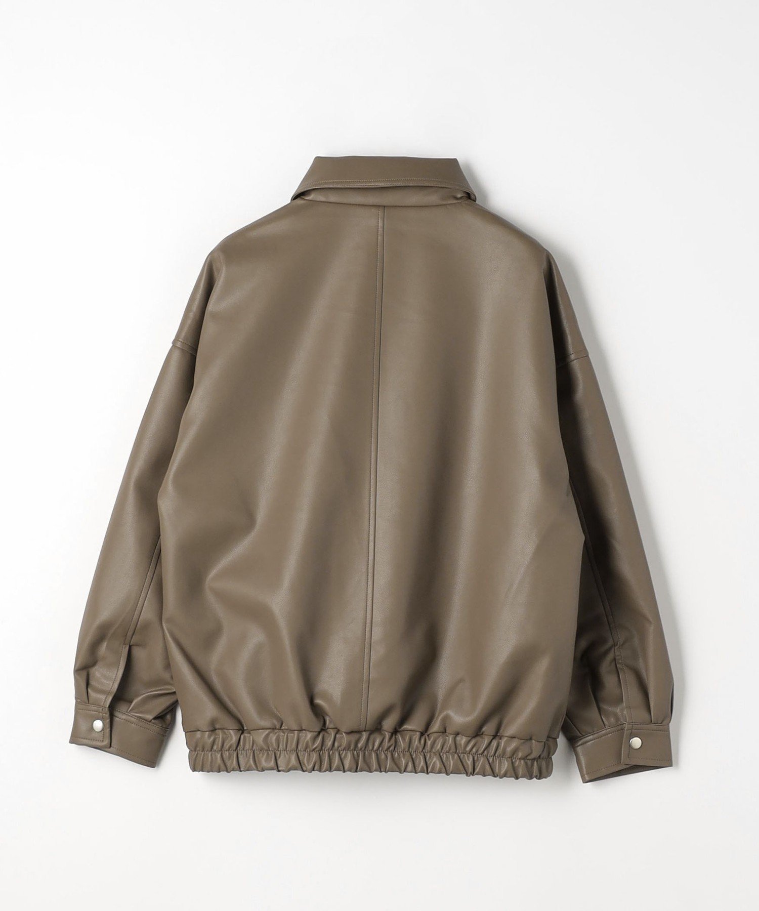 UNITED ARROWS LTD. OUTLET｜レザーライク ブルゾン<A DAY IN THE LIFE