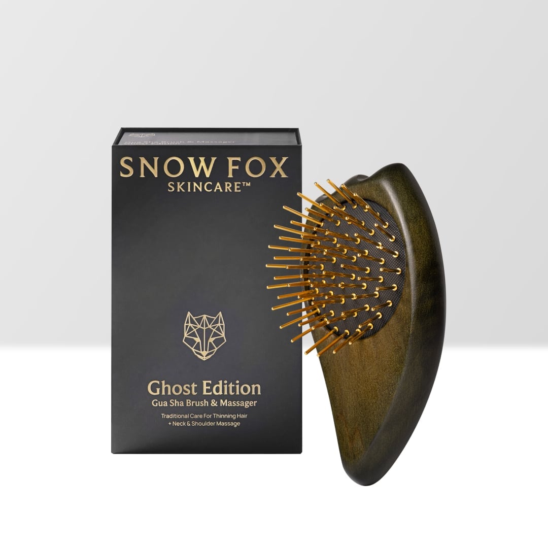 SNOW FOX SKINCARE｜プレミアム FOX カッサ ゴースト ヘアブラシ(5月