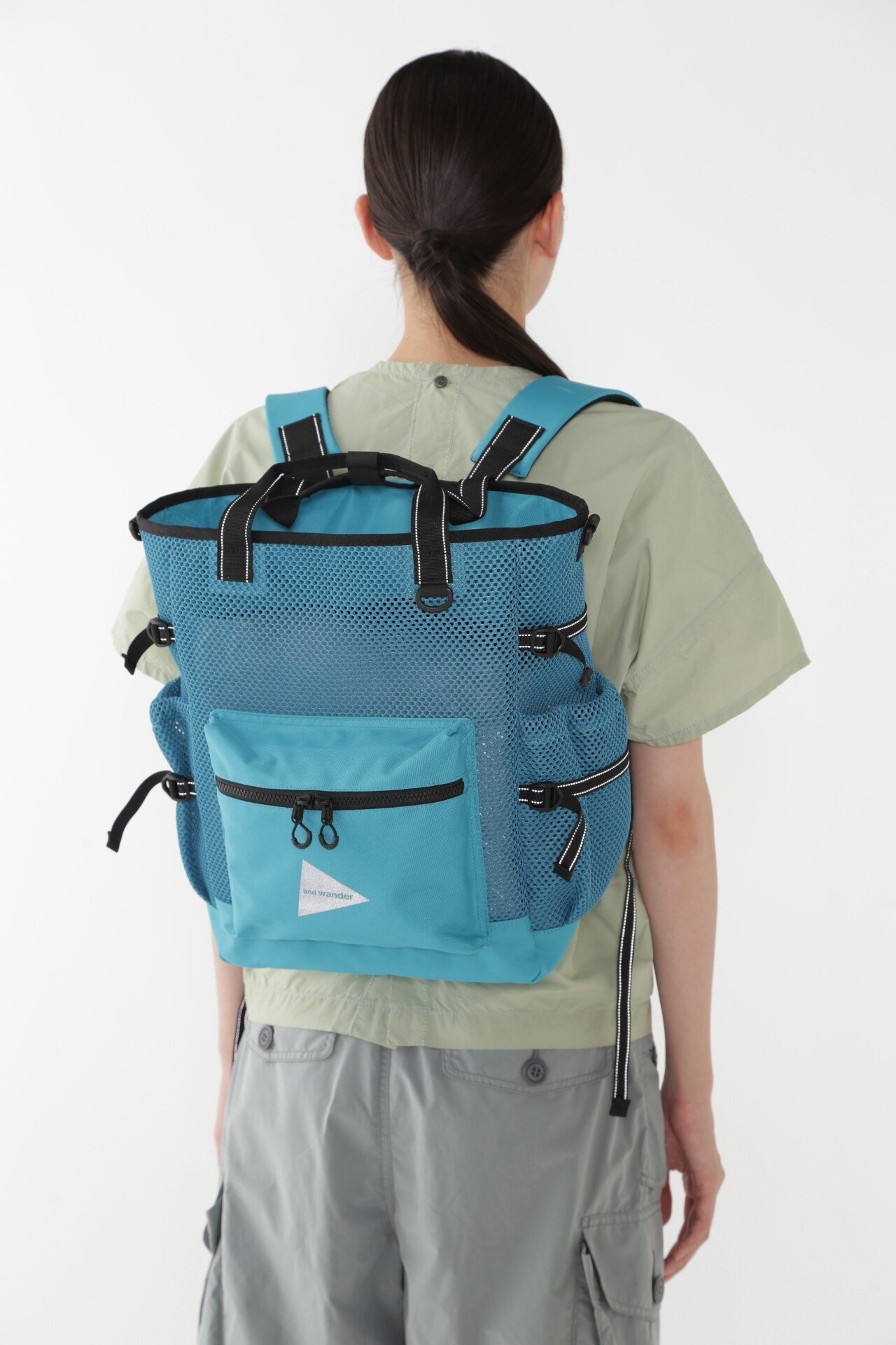 and wander｜3D mesh 2way tote bag | Rakuten Fashion(楽天