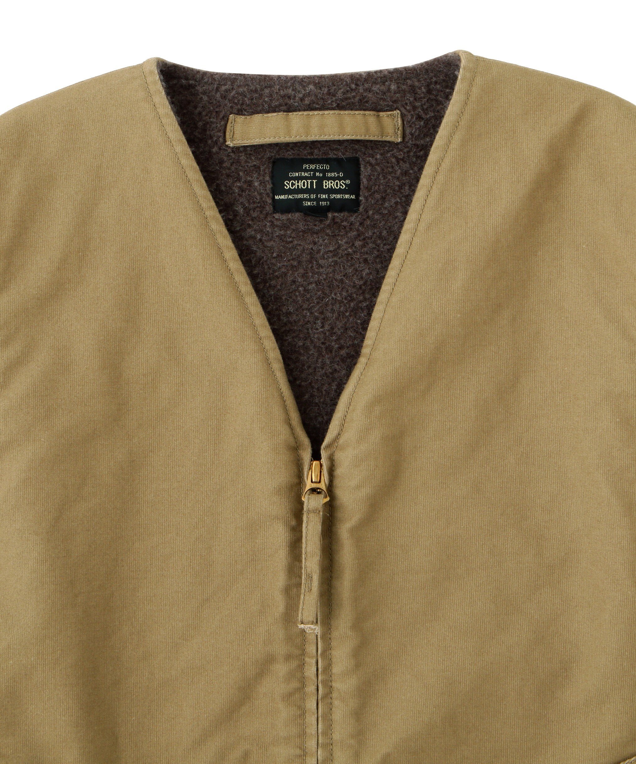 Schott｜CIVILIAN DECK VEST/シビリアン デッキベスト | Rakuten