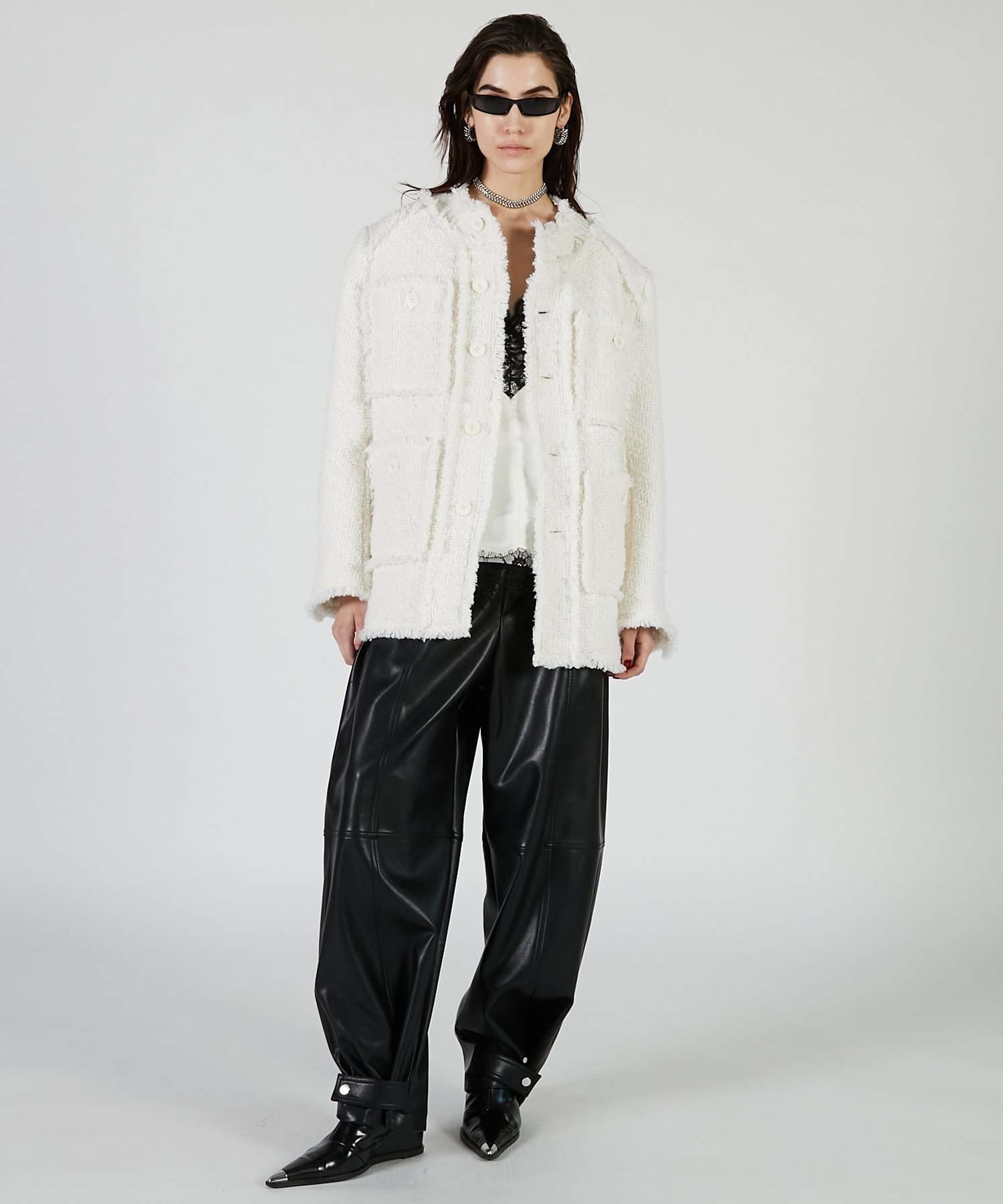 PRANK PROJECT｜パディングツイードジャケット | Rakuten Fashion(楽天