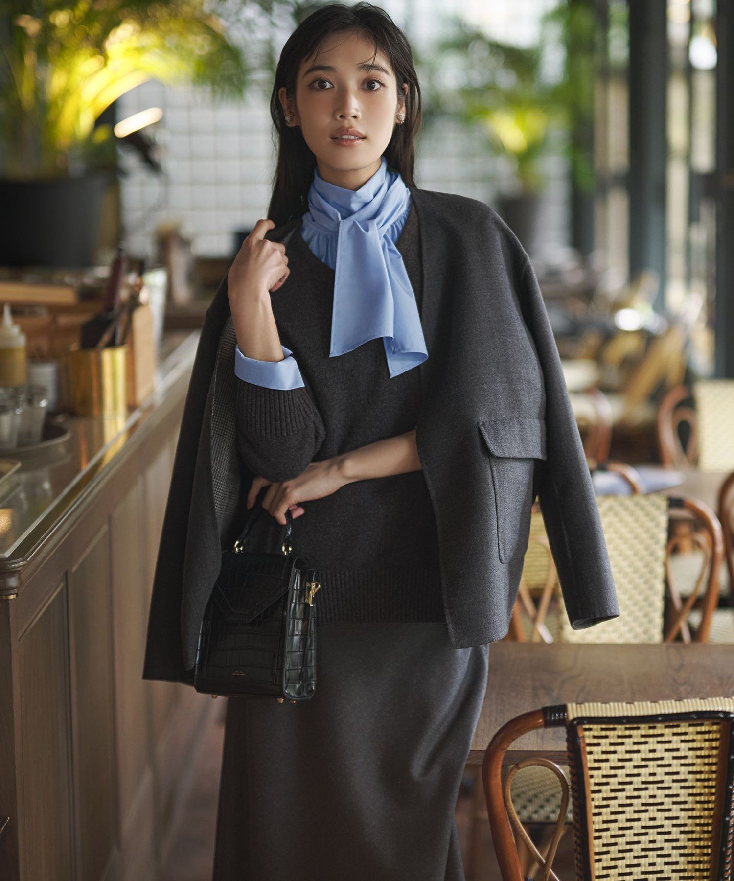 23区｜【見上愛さんコラボカラー/VERY・GISELe掲載】カシミヤブレンド