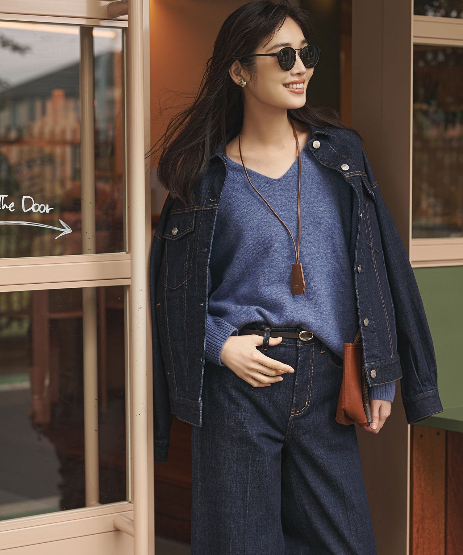 23区｜【見上愛さんコラボカラー/VERY・GISELe掲載】カシミヤブレンド