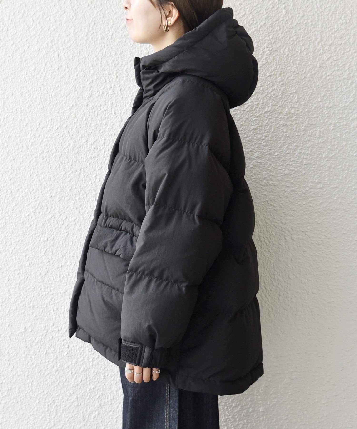 SHIPS｜【WEB限定】SHIPS any: フーディ ショート ダウン ジャケット 2