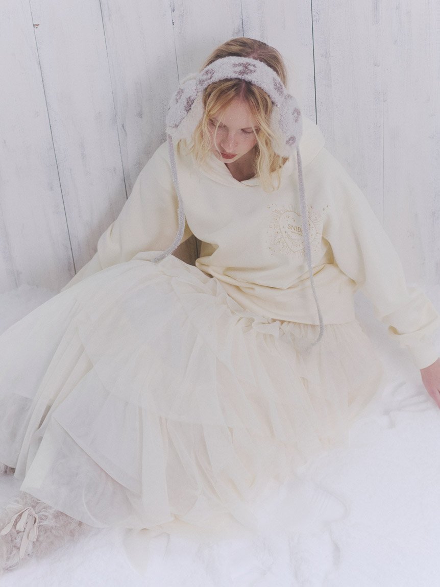 SNIDEL｜チュールボリュームスカート | Rakuten Fashion(楽天