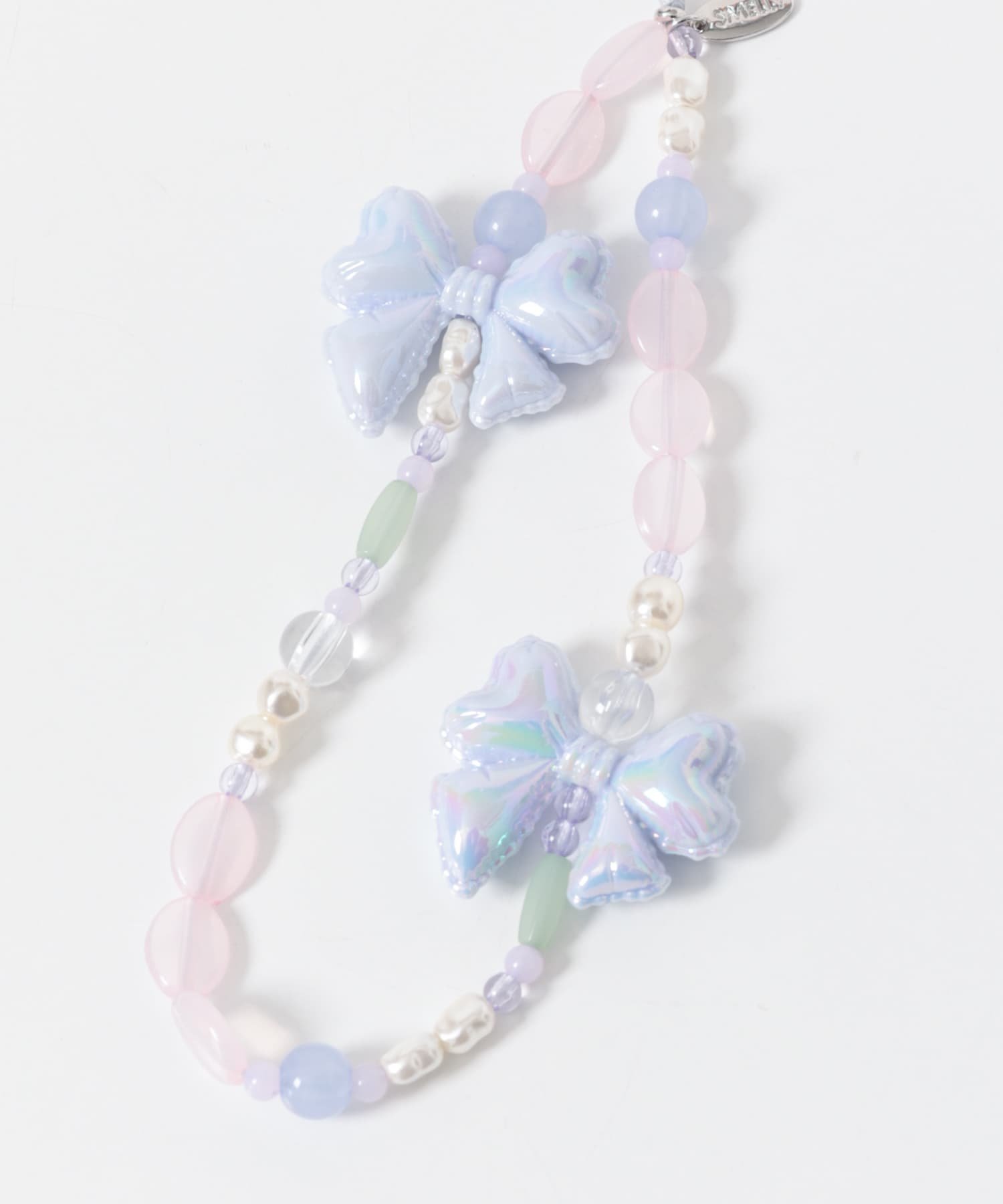 SMELLY｜リボンモチーフビーズストラップ | Rakuten Fashion(楽天