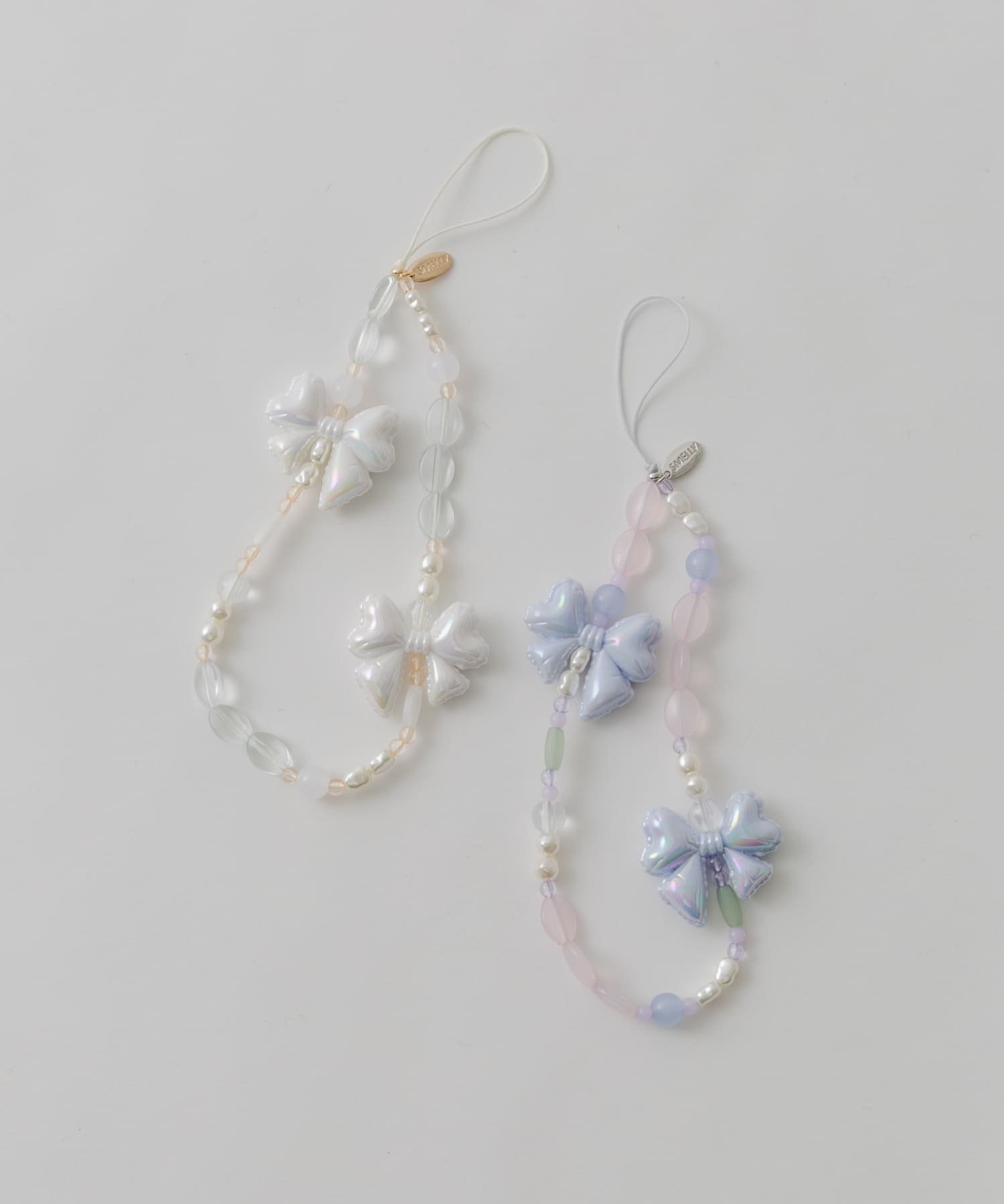 SMELLY｜リボンモチーフビーズストラップ | Rakuten Fashion(楽天